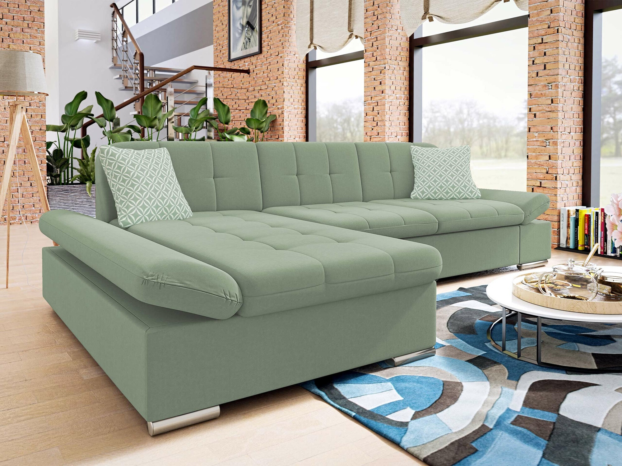 Ugaona sofa Comfivo 152 (Uttario Velvet 2954 + Evo 29)