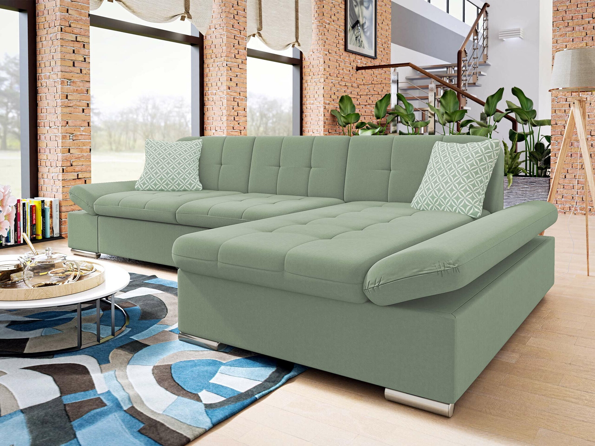 Ugaona sofa Comfivo 152 (Uttario Velvet 2954 + Evo 29)