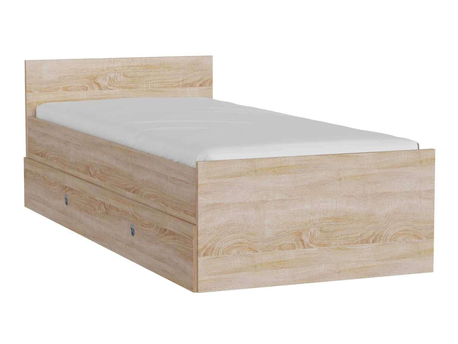 Krevet Novsore 126 (Sonoma hrast)