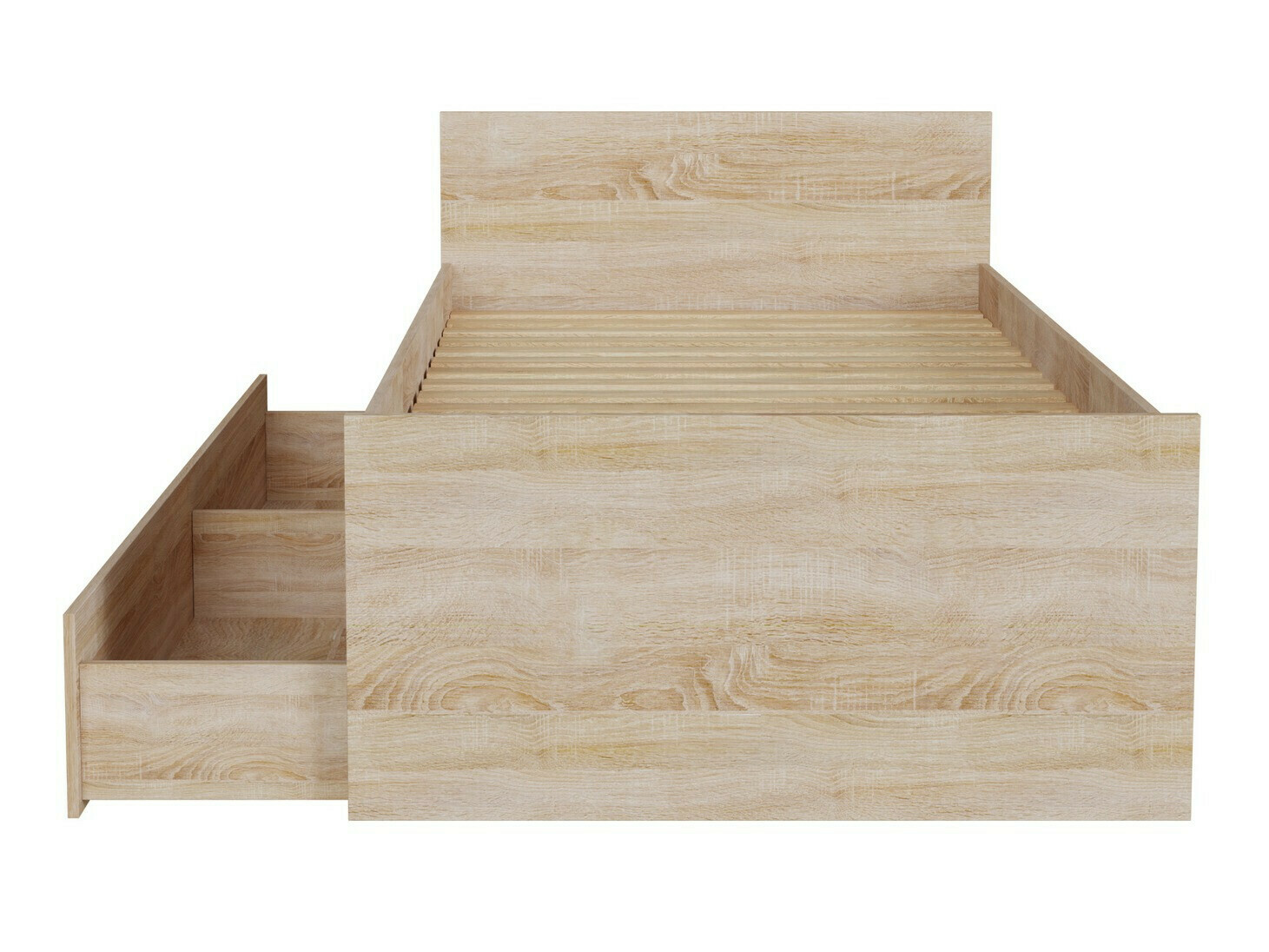 Krevet Novsore 126 (Sonoma hrast)