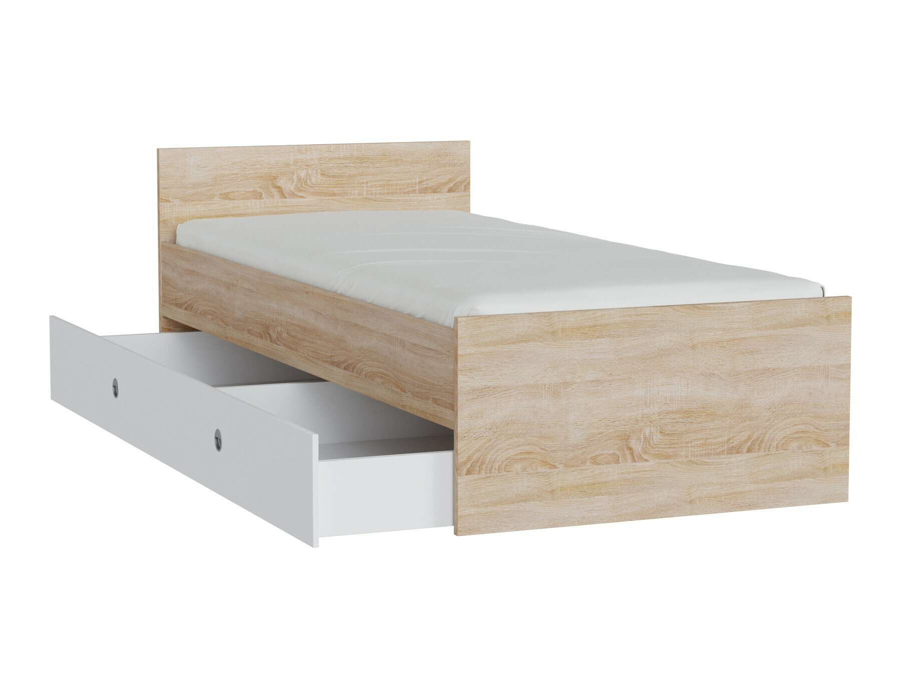 Krevet Novsore 126 (Sonoma hrast)