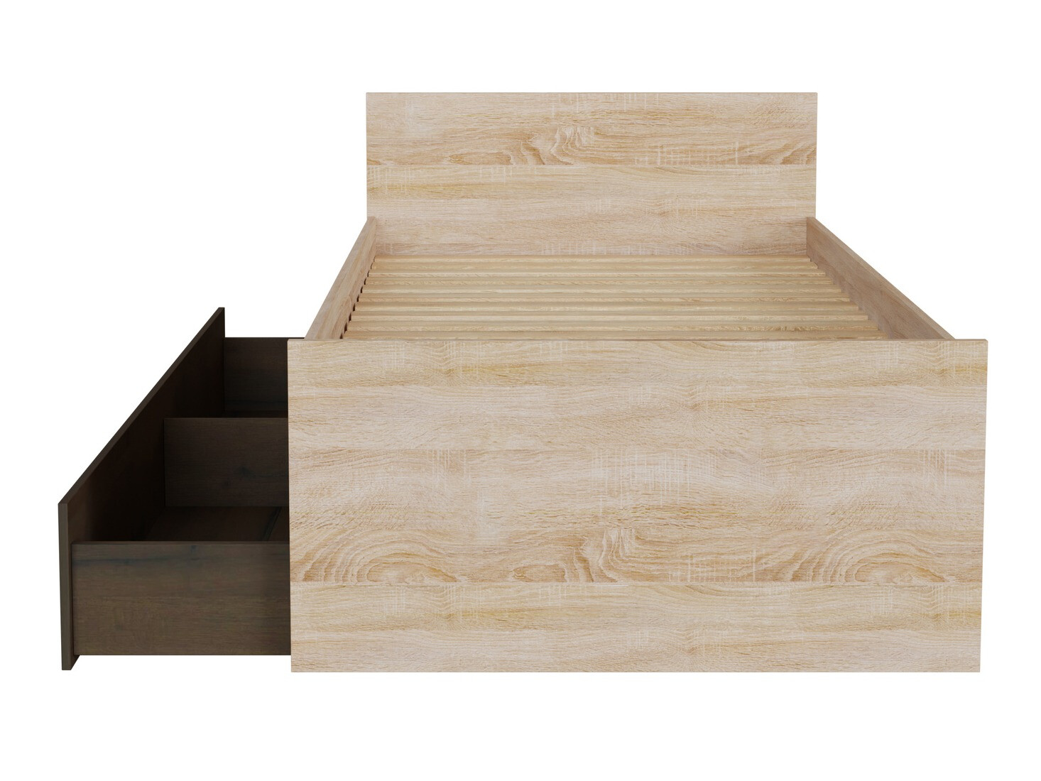 Krevet Novsore 126 (Sonoma hrast)