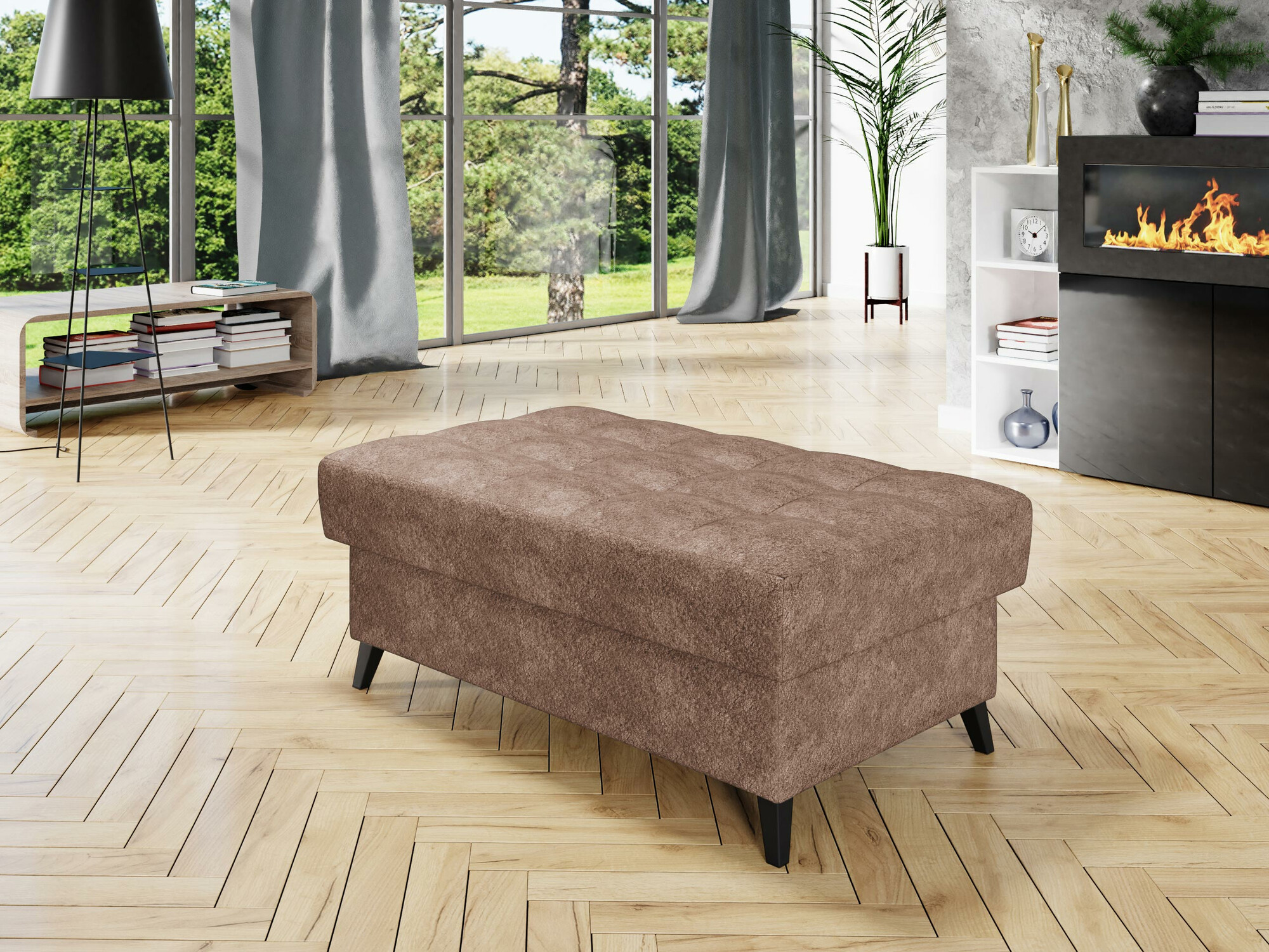 Tapacirana klupa Comfivo Agnus I (Coral 45)