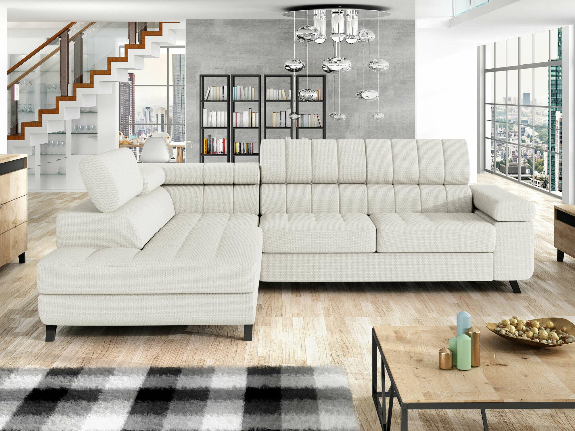 Ugaona sofa Comfivo 207 (Flow 06)