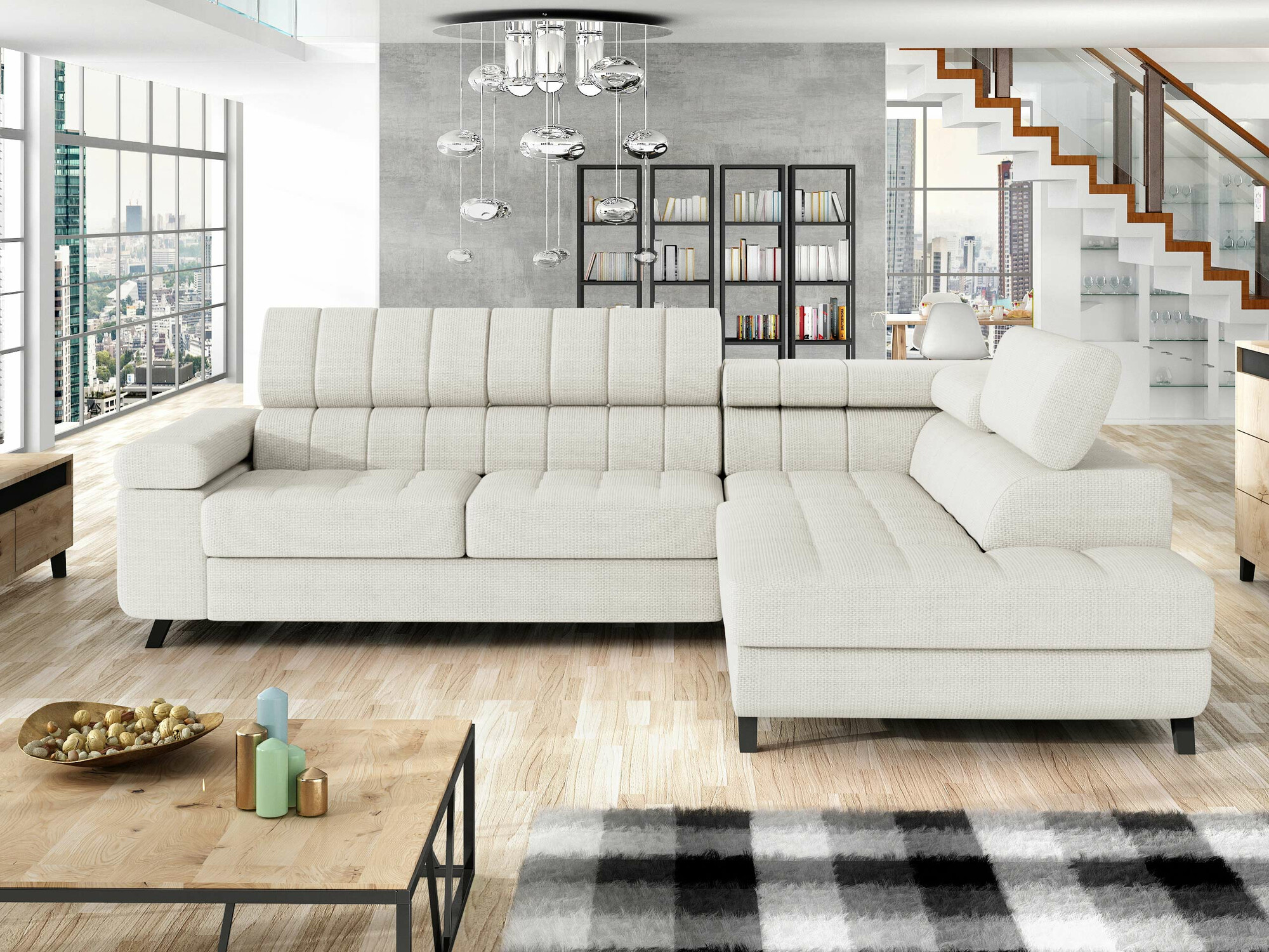 Ugaona sofa Comfivo 207 (Flow 06)