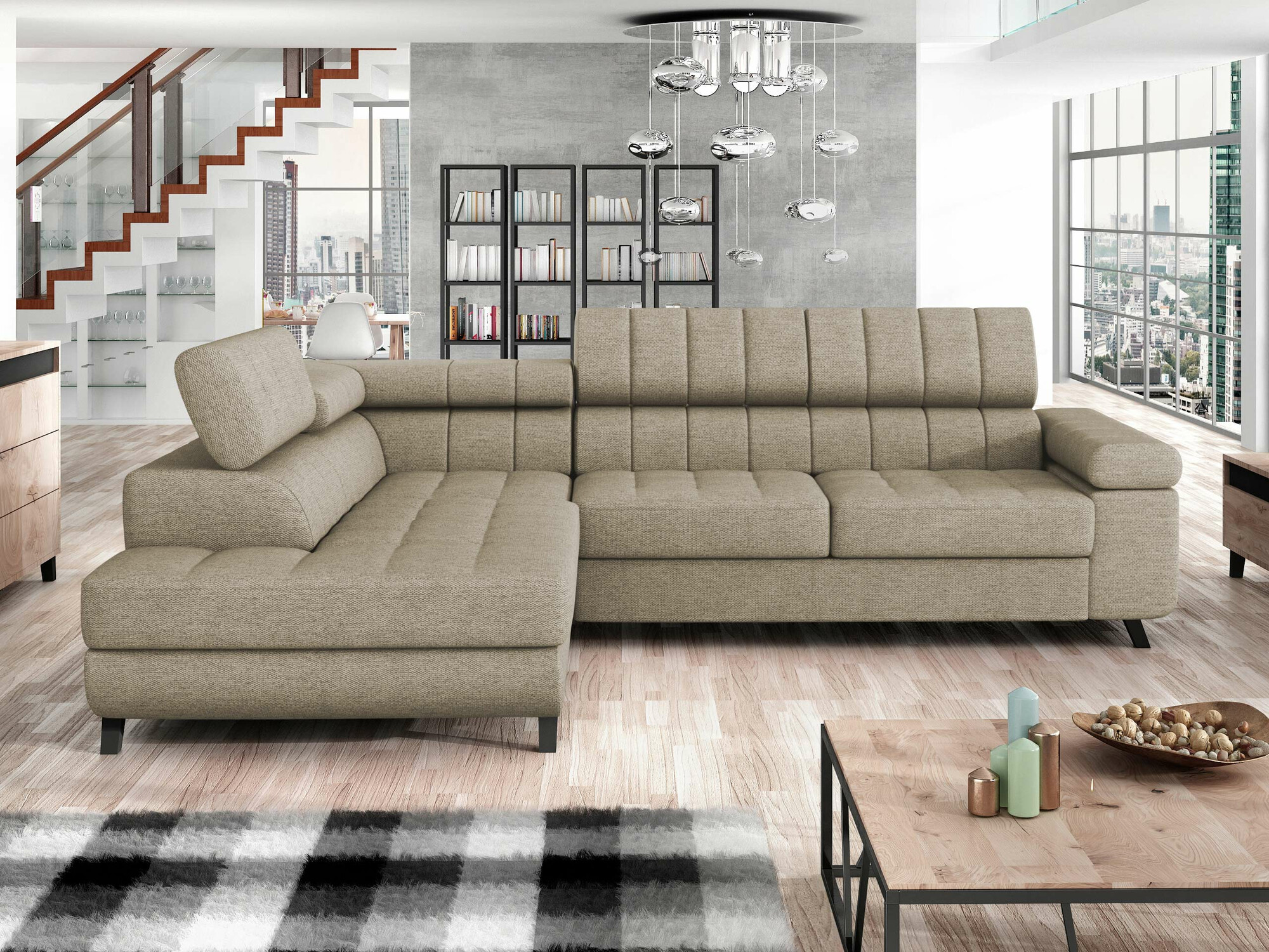 Ugaona sofa Comfivo 207 (Matana 17)