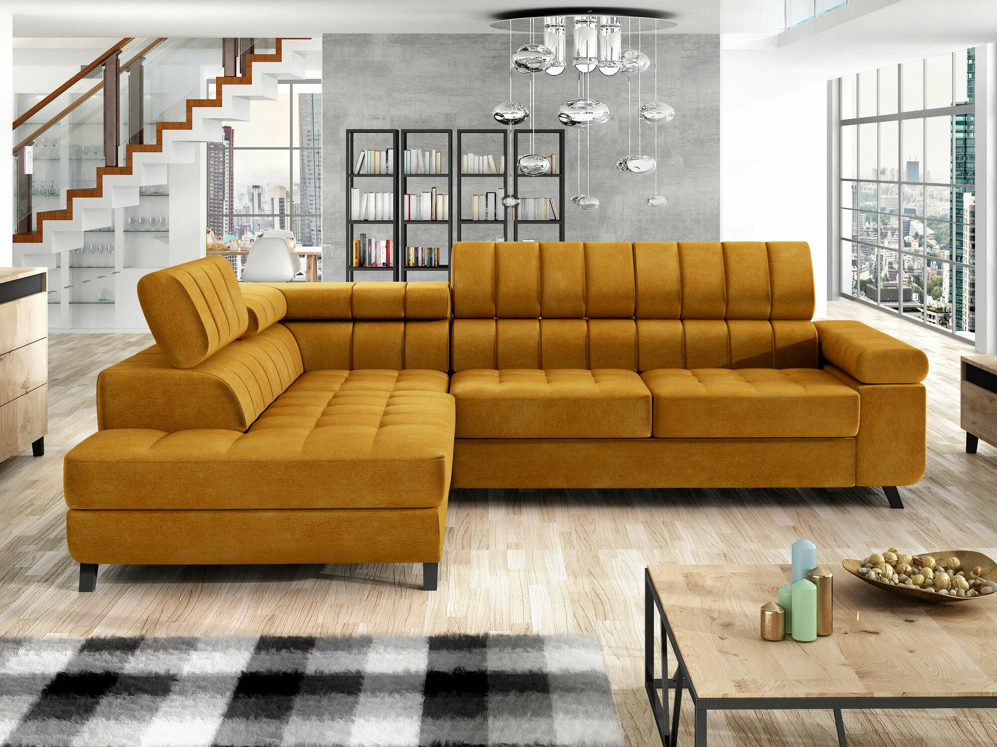 Ugaona sofa Comfivo 207 (Wave 05)