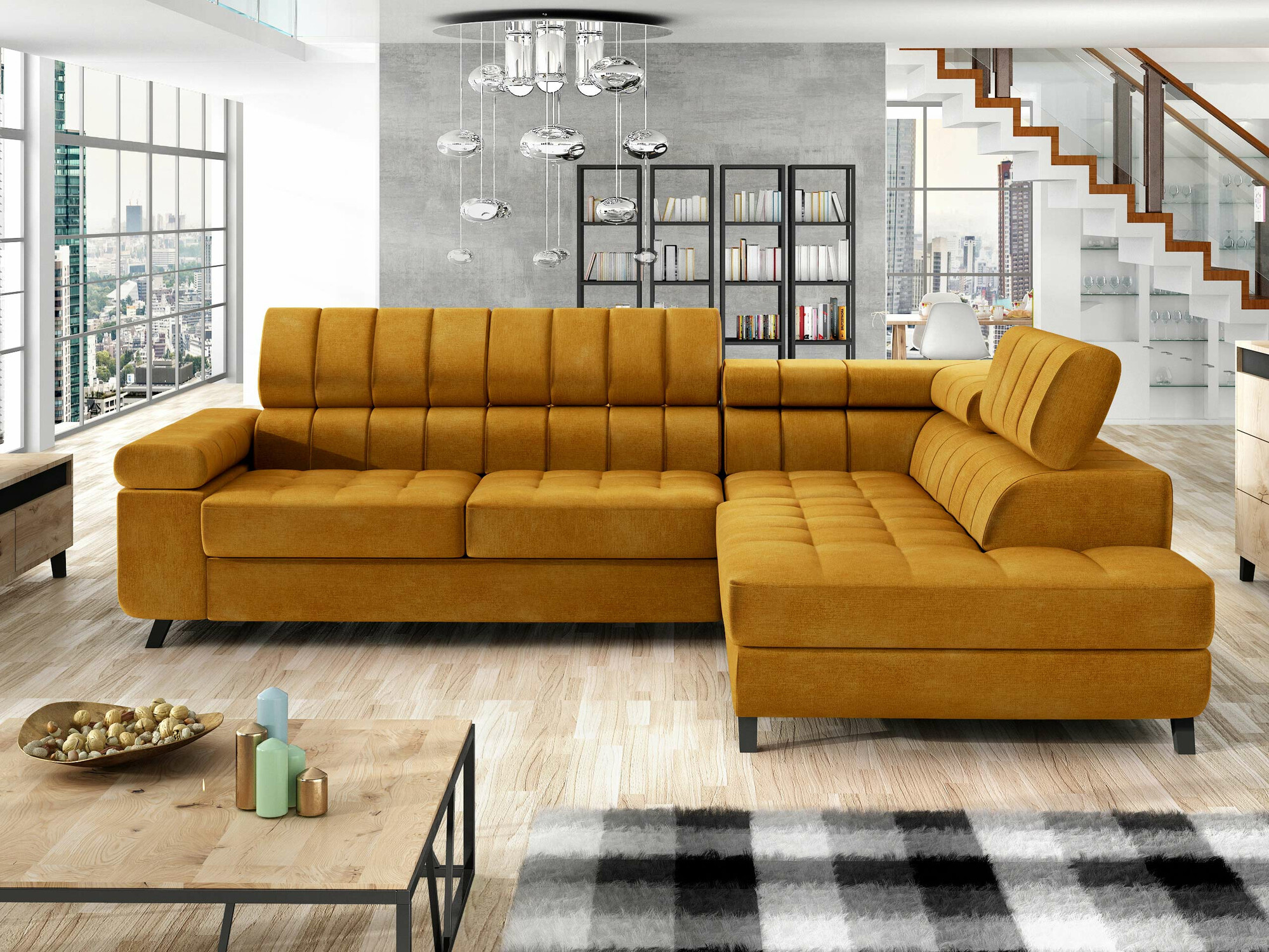 Ugaona sofa Comfivo 207 (Wave 05)