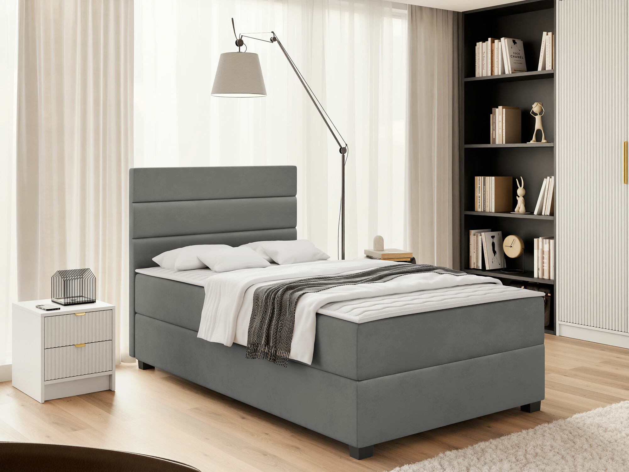 Boxspring krevet Sanford 104 (Manila 16)