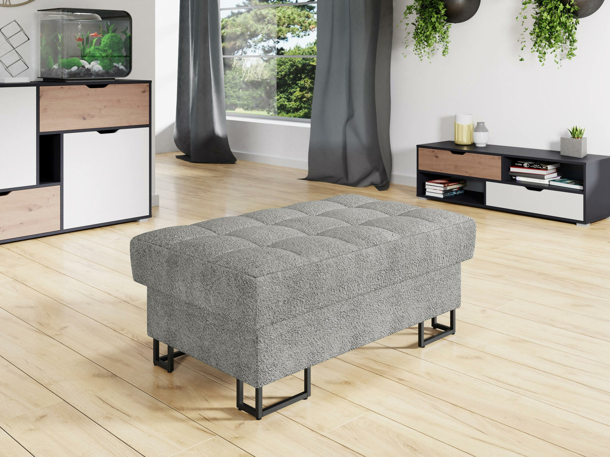 Tapacirana klupa Comfivo 237 (Coral 75)