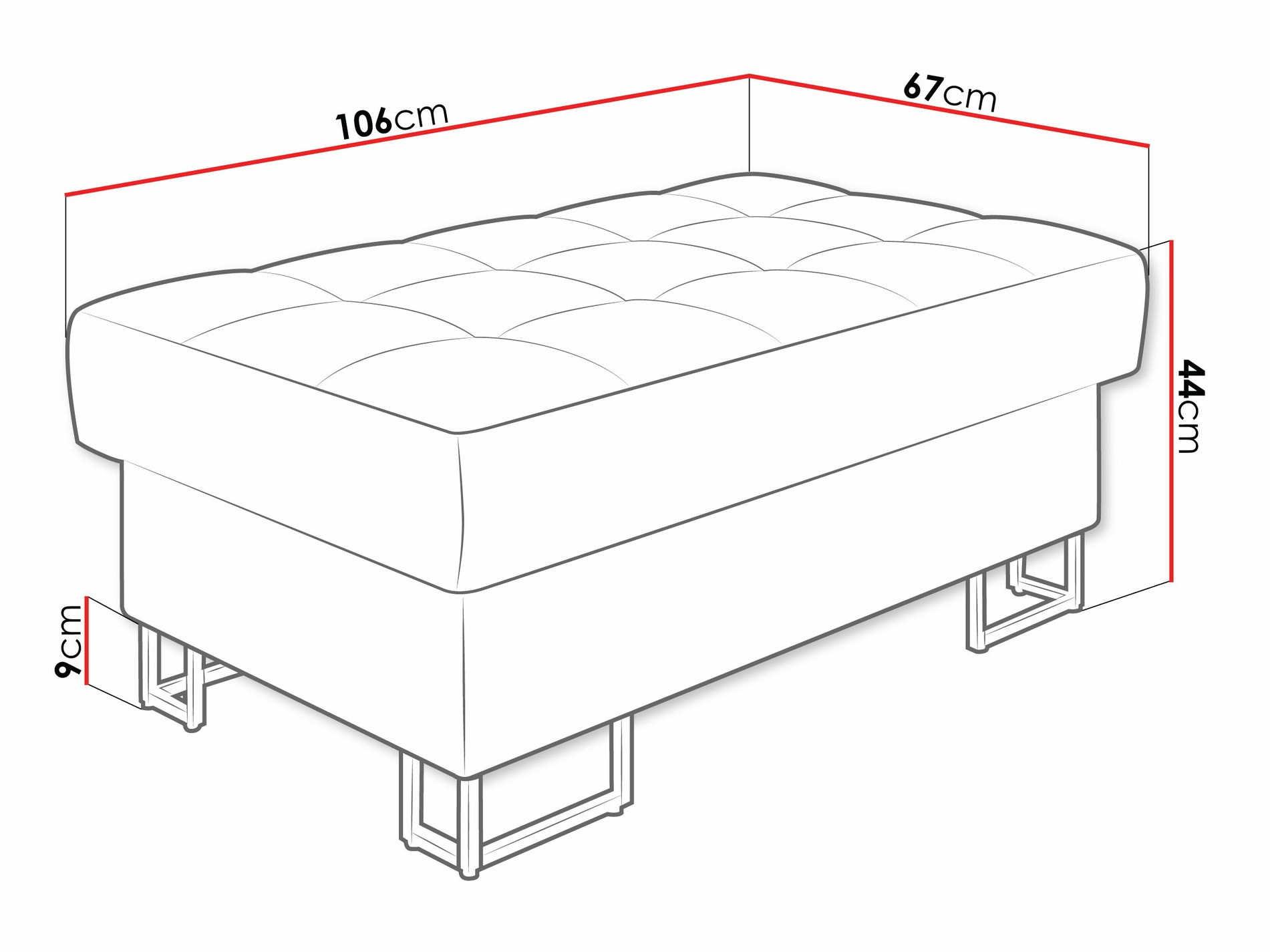 Tapacirana klupa Comfivo 237 (Magic Velvet 2217)