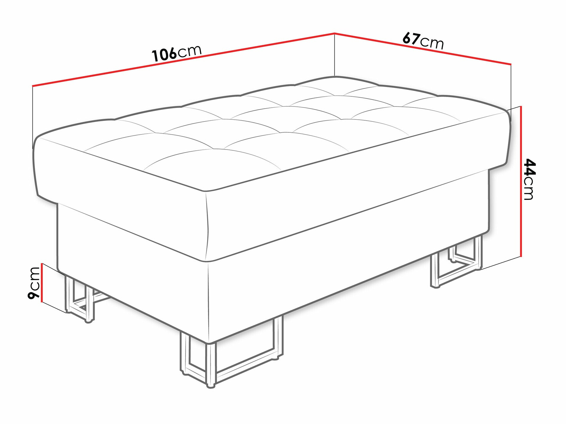 Tapacirana klupa Comfivo 237 (Matana 17)