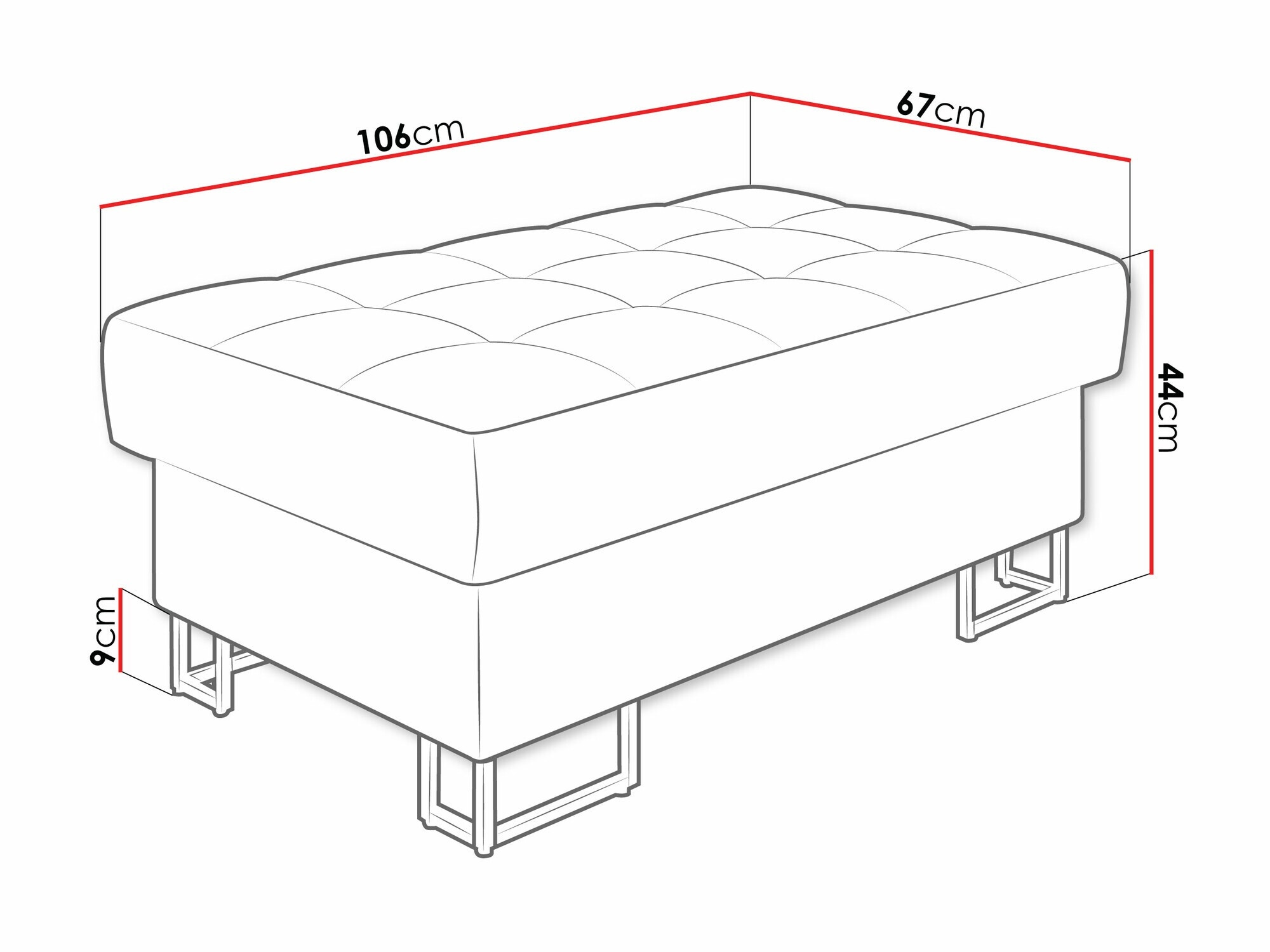Tapacirana klupa Comfivo 237 (Wave 05)