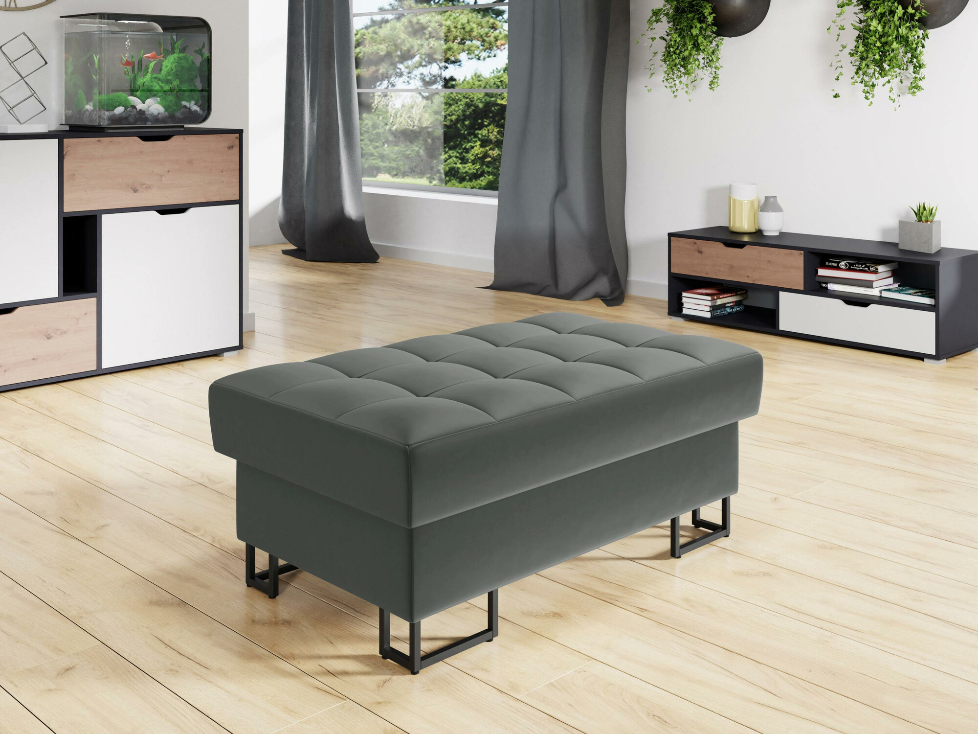 Tapacirana klupa Comfivo Anima (Magic Velvet 2217)