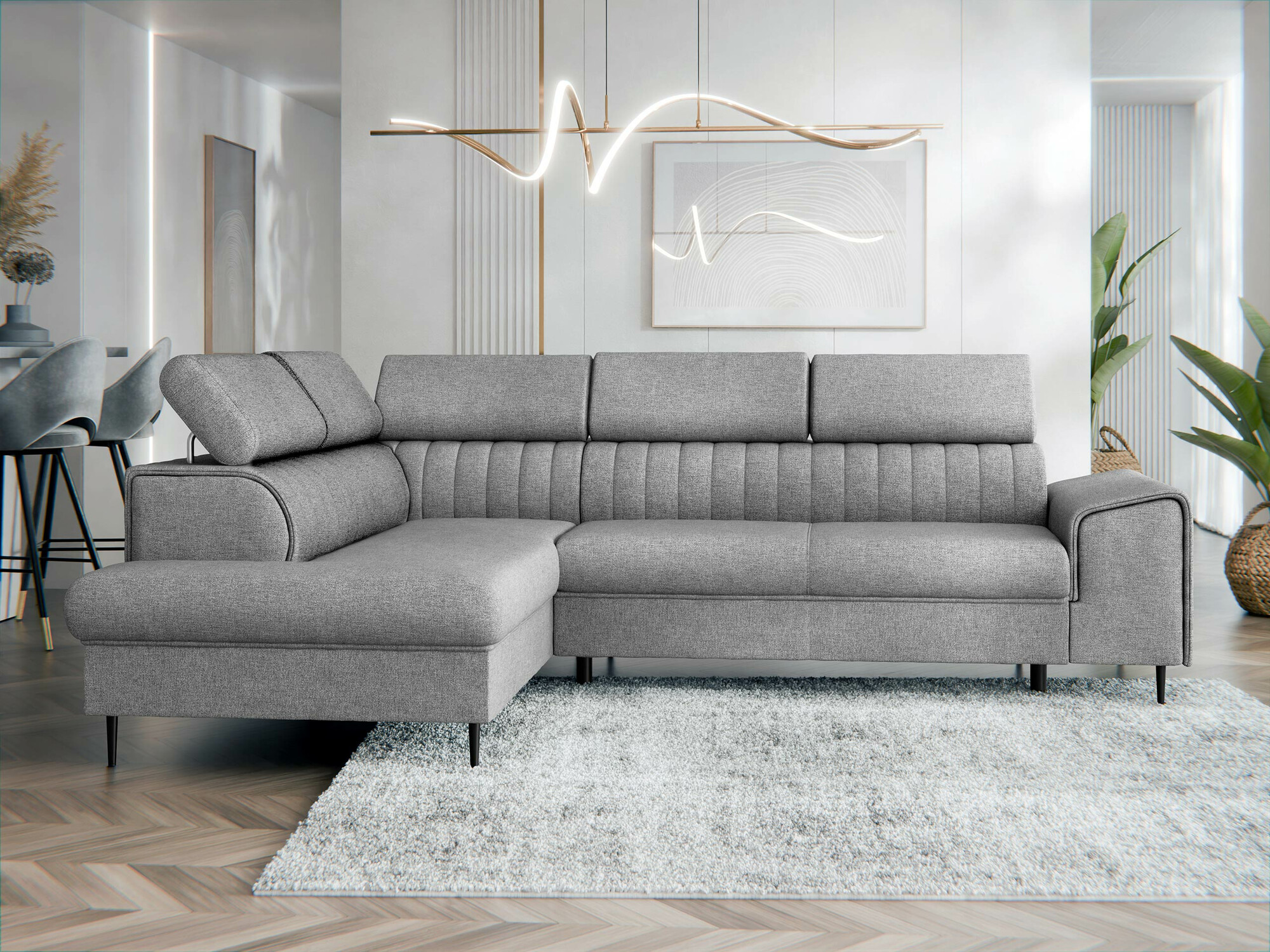 Ugaona sofa Comfivo 446 (Soul 17)