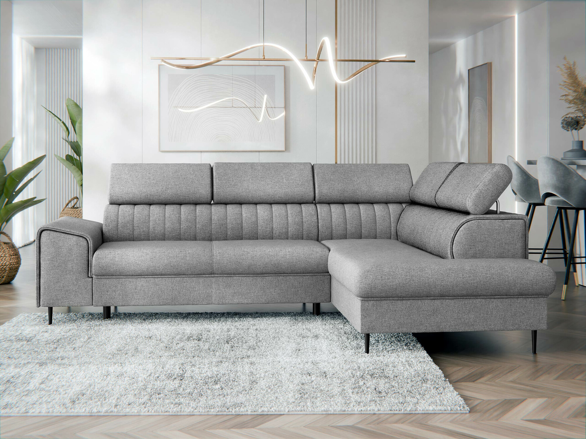 Ugaona sofa Comfivo 446 (Soul 17)