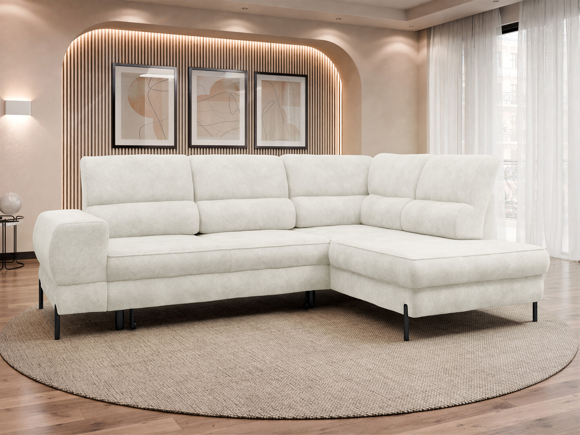 Ugaona sofa Sanford 105 (Velo 621)