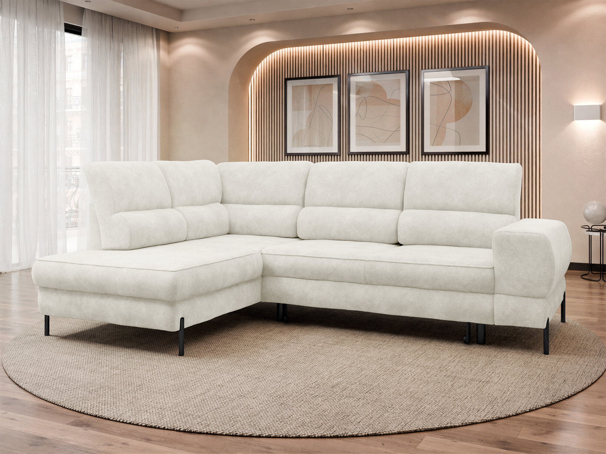 Ugaona sofa Sanford 105 (Velo 621)
