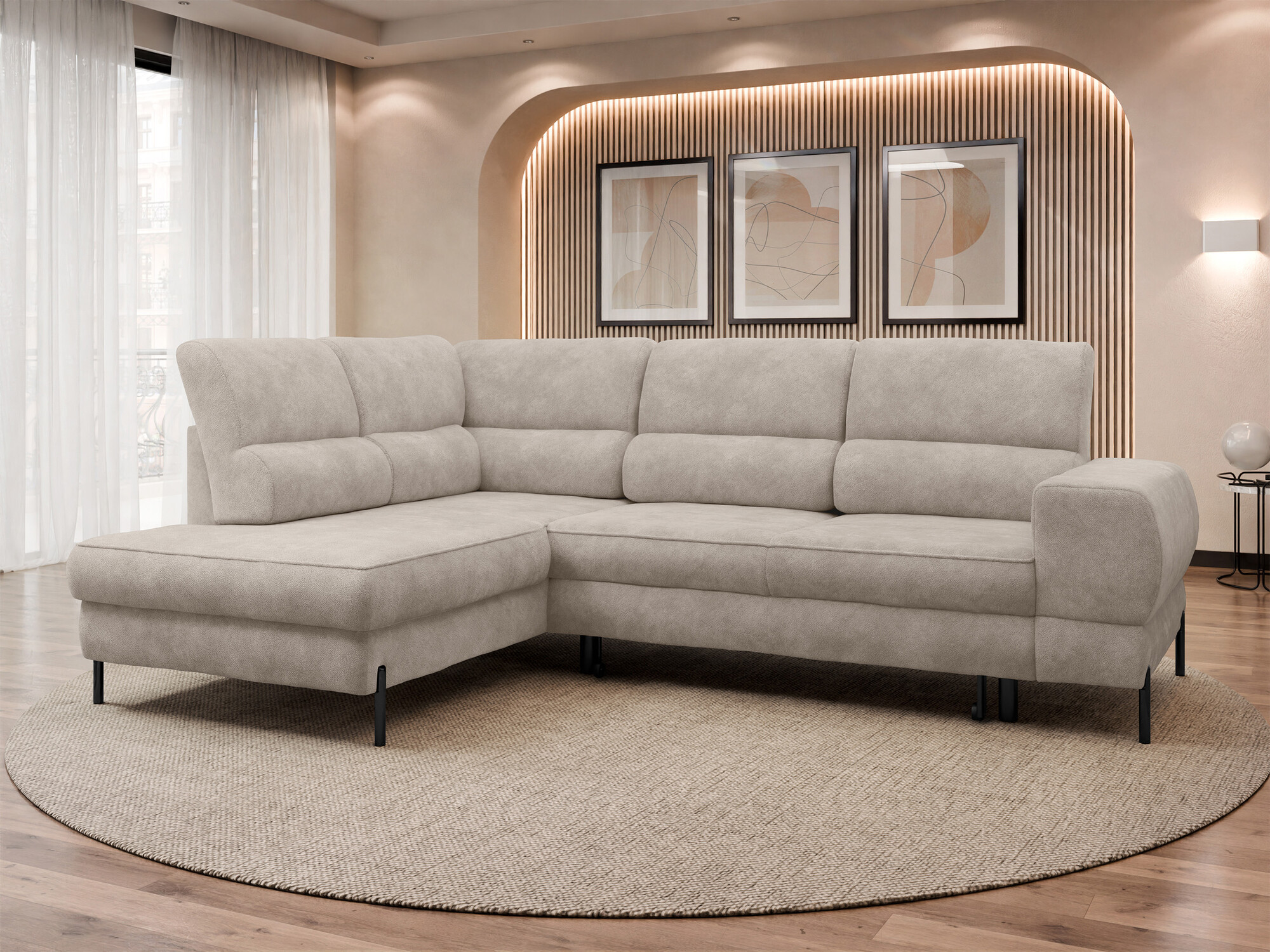 Ugaona sofa Sanford 105 (Velo 623)