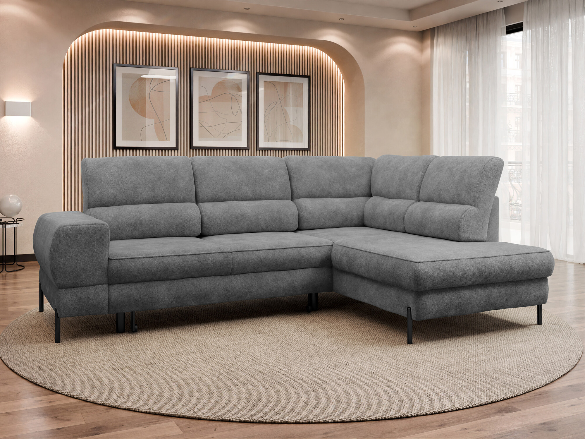 Ugaona sofa Sanford 105 (Velo 635)