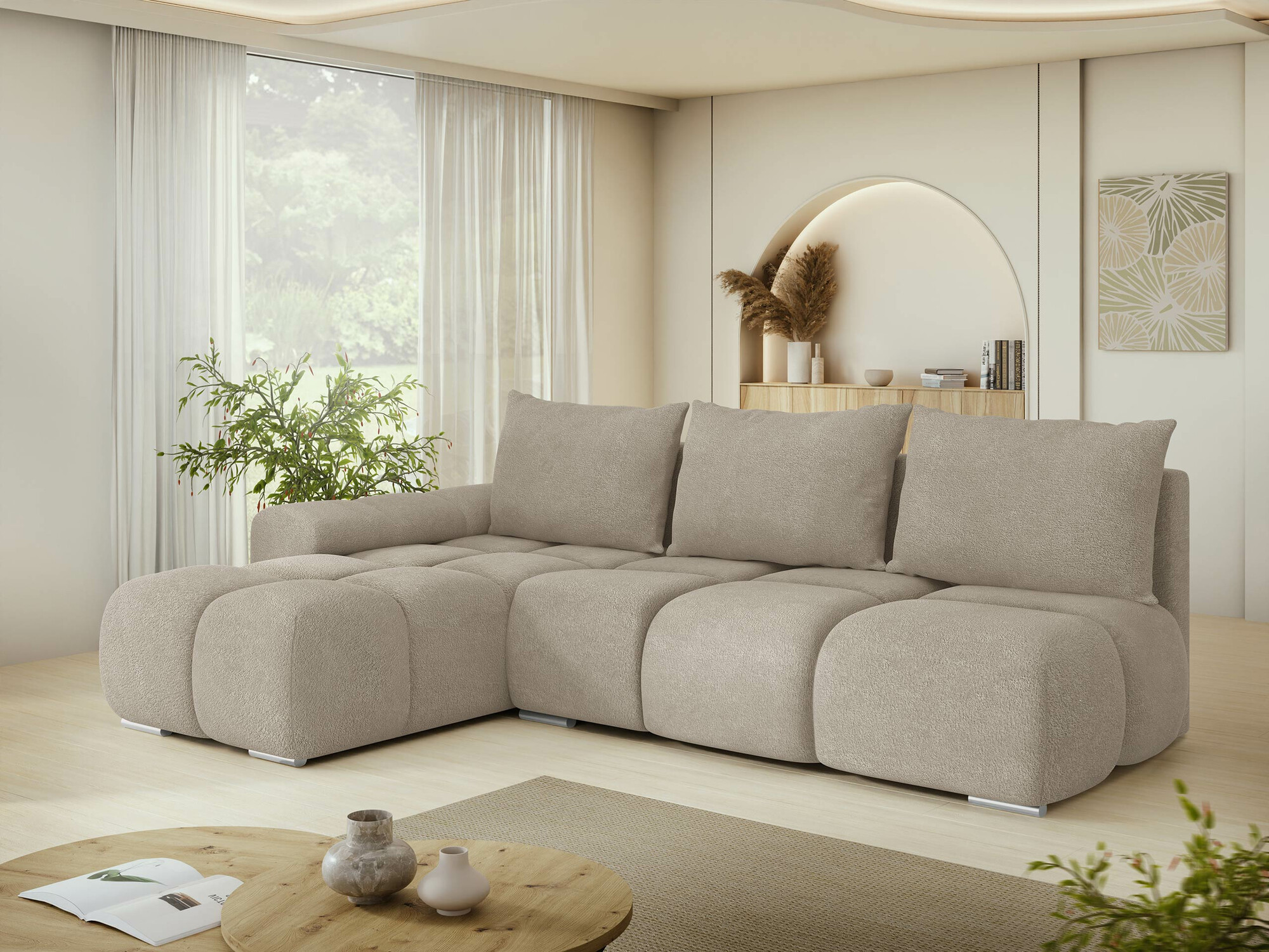 Ugaona sofa Camden 106 (Velo 623)