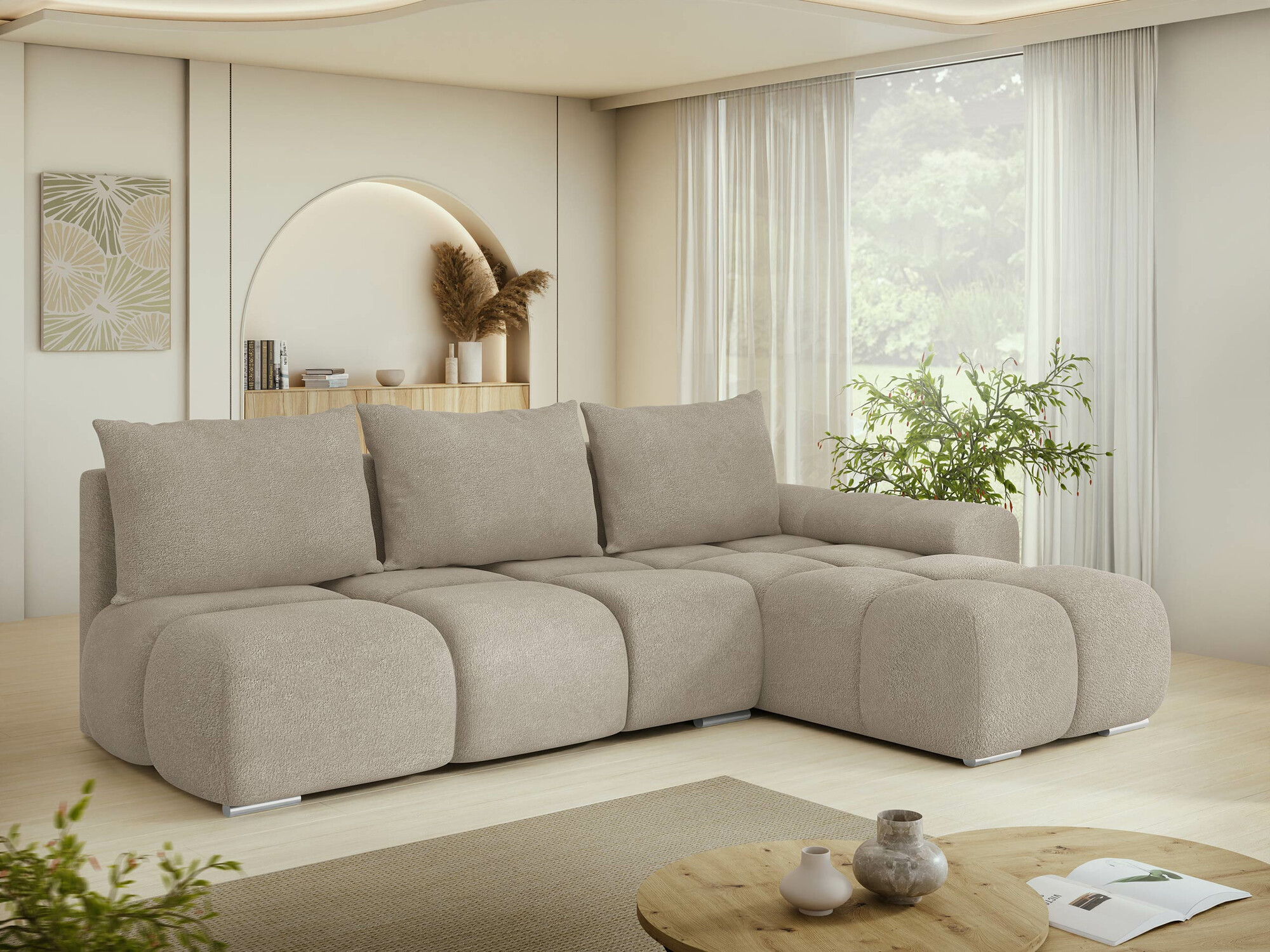 Ugaona sofa Camden 106 (Velo 623)
