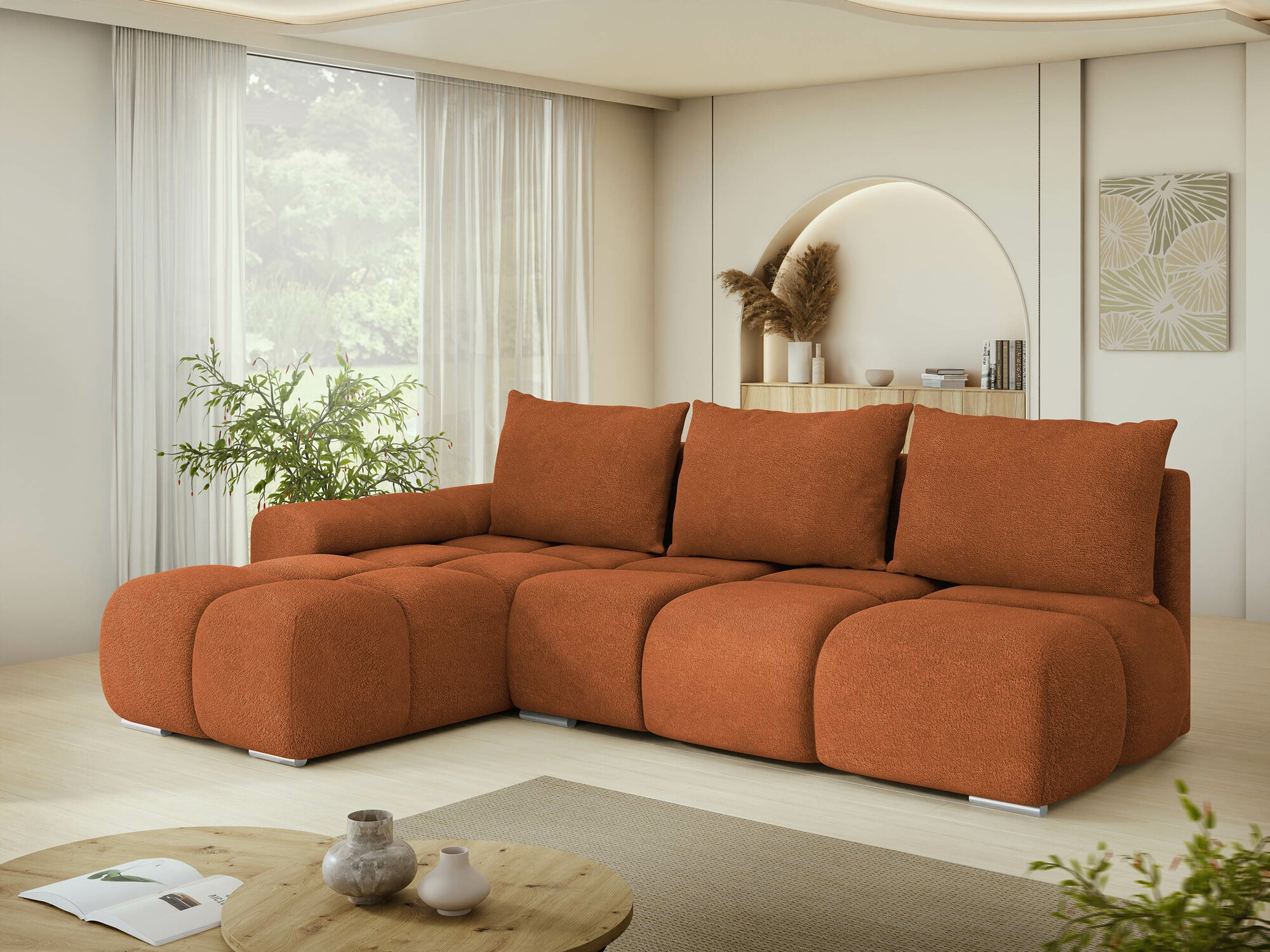 Ugaona sofa Camden 106 (Velo 627)