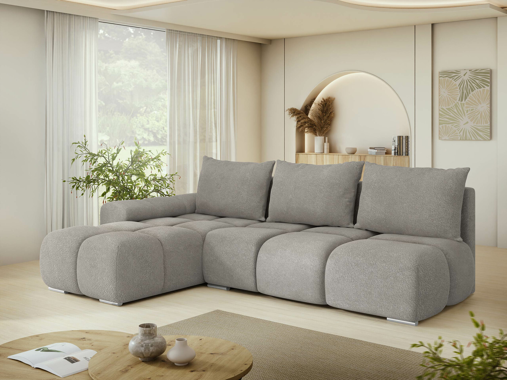 Ugaona sofa Camden 106 (Velo 633)