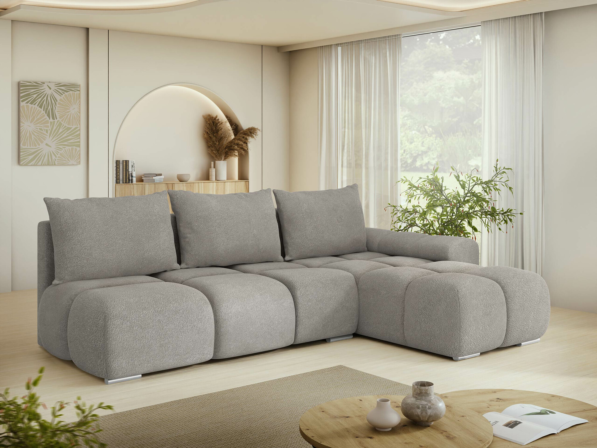 Ugaona sofa Camden 106 (Velo 633)
