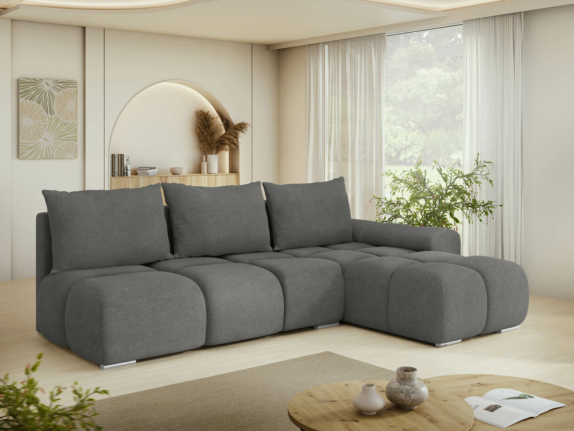 Ugaona sofa Camden 106 (Velo 635)