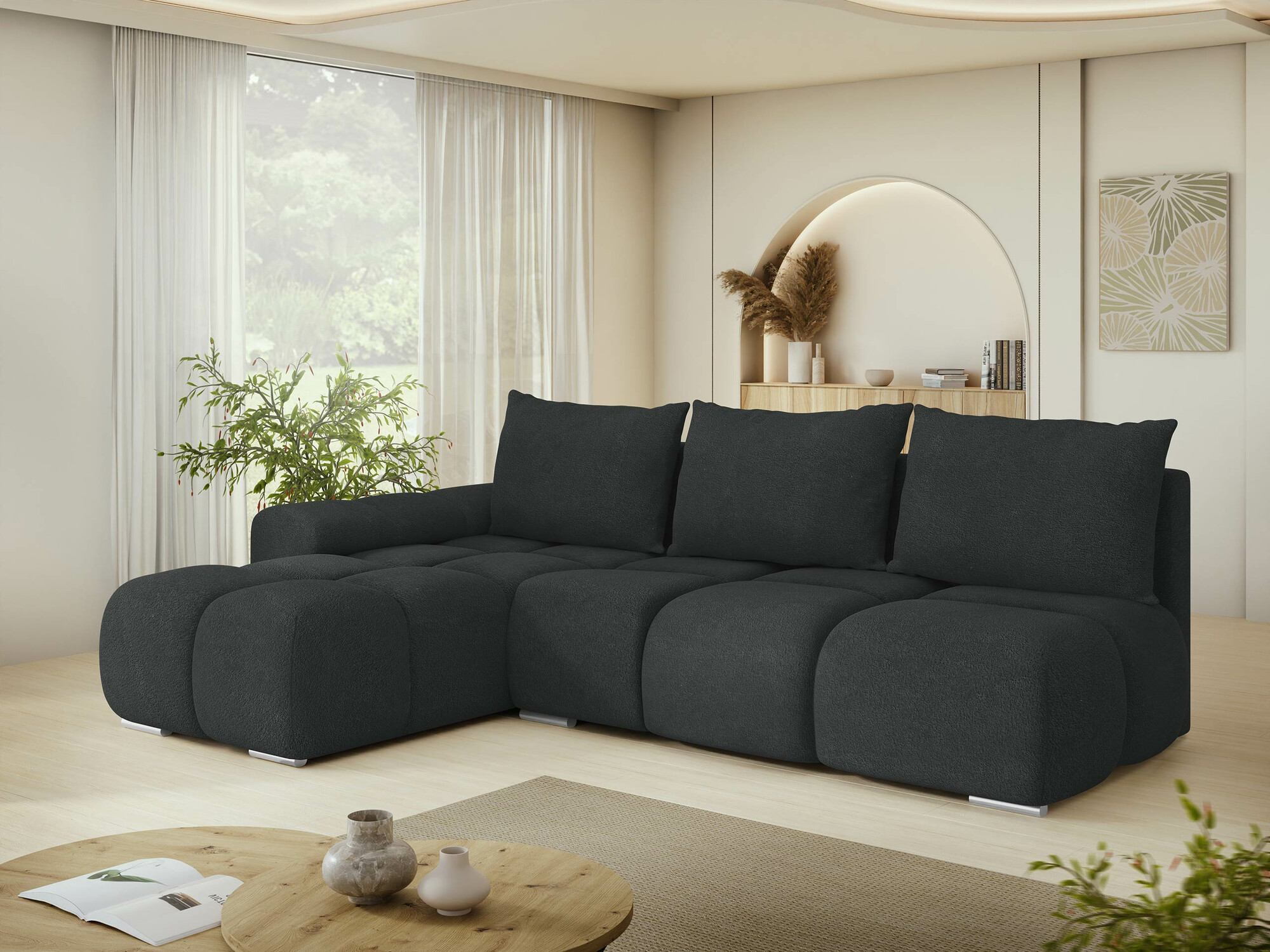 Ugaona sofa Camden 106 (Velo 636)