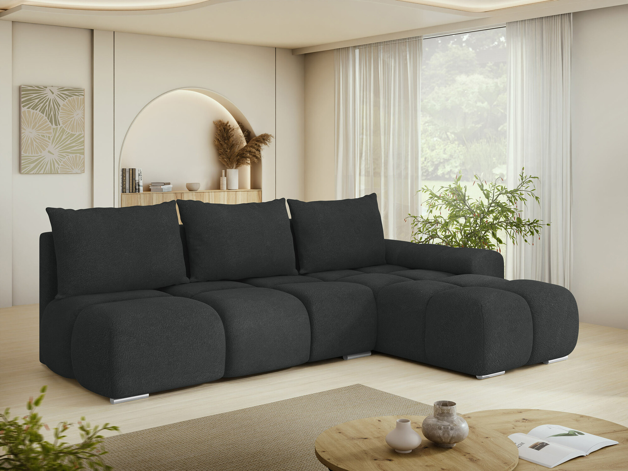 Ugaona sofa Camden 106 (Velo 636)
