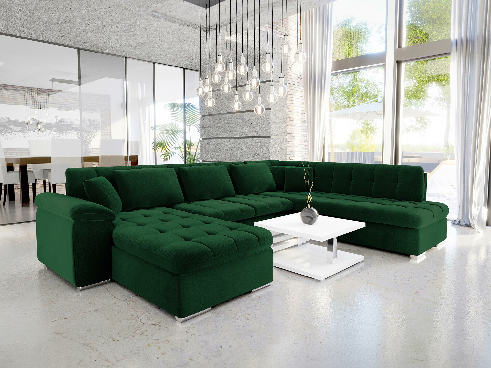 Ugaona sofa Comfivo 128 (Levo)