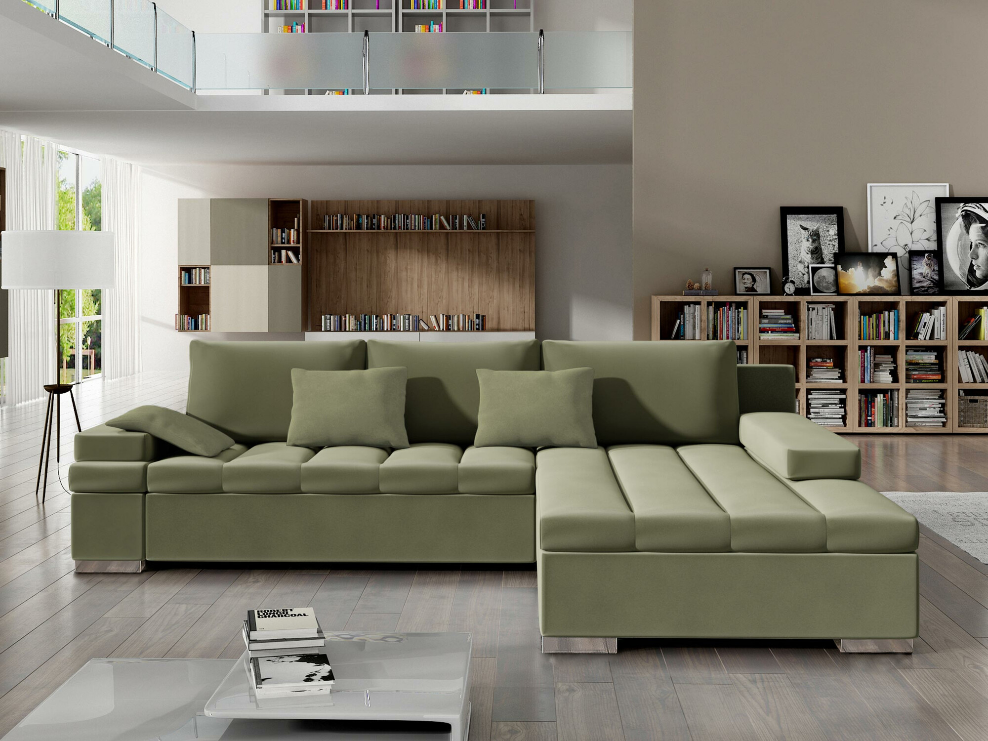 Ugaona sofa Comfivo 113 (Magic Velvet 2243)