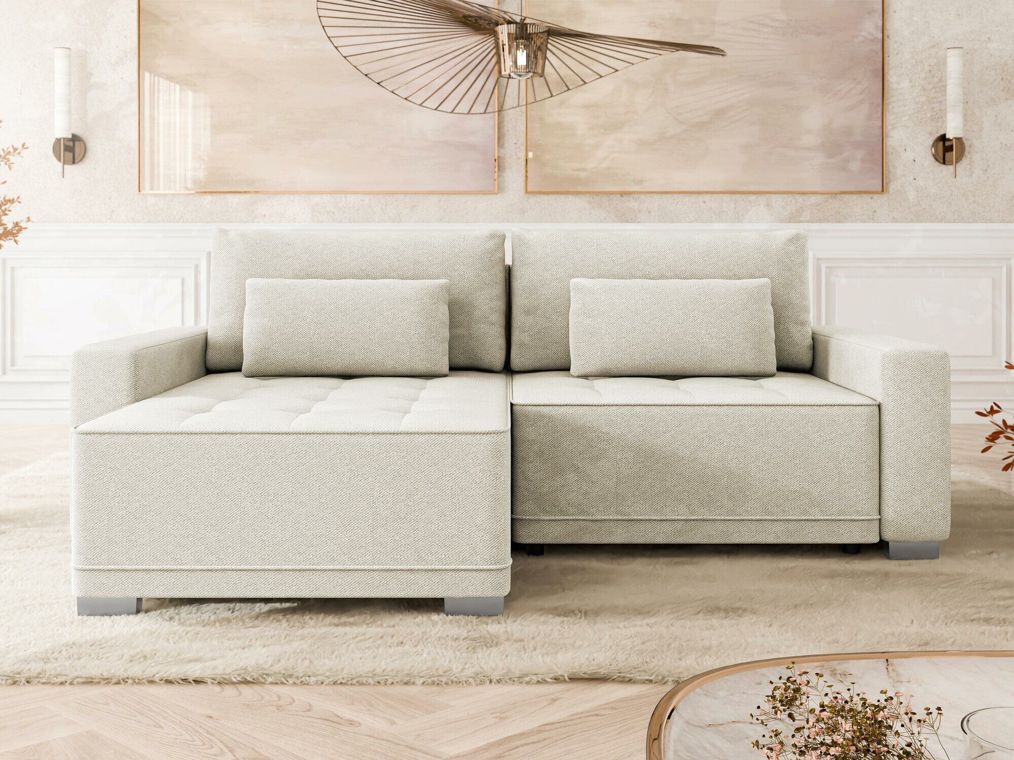 Ugaona sofa Sanford 106 (Paros 01)