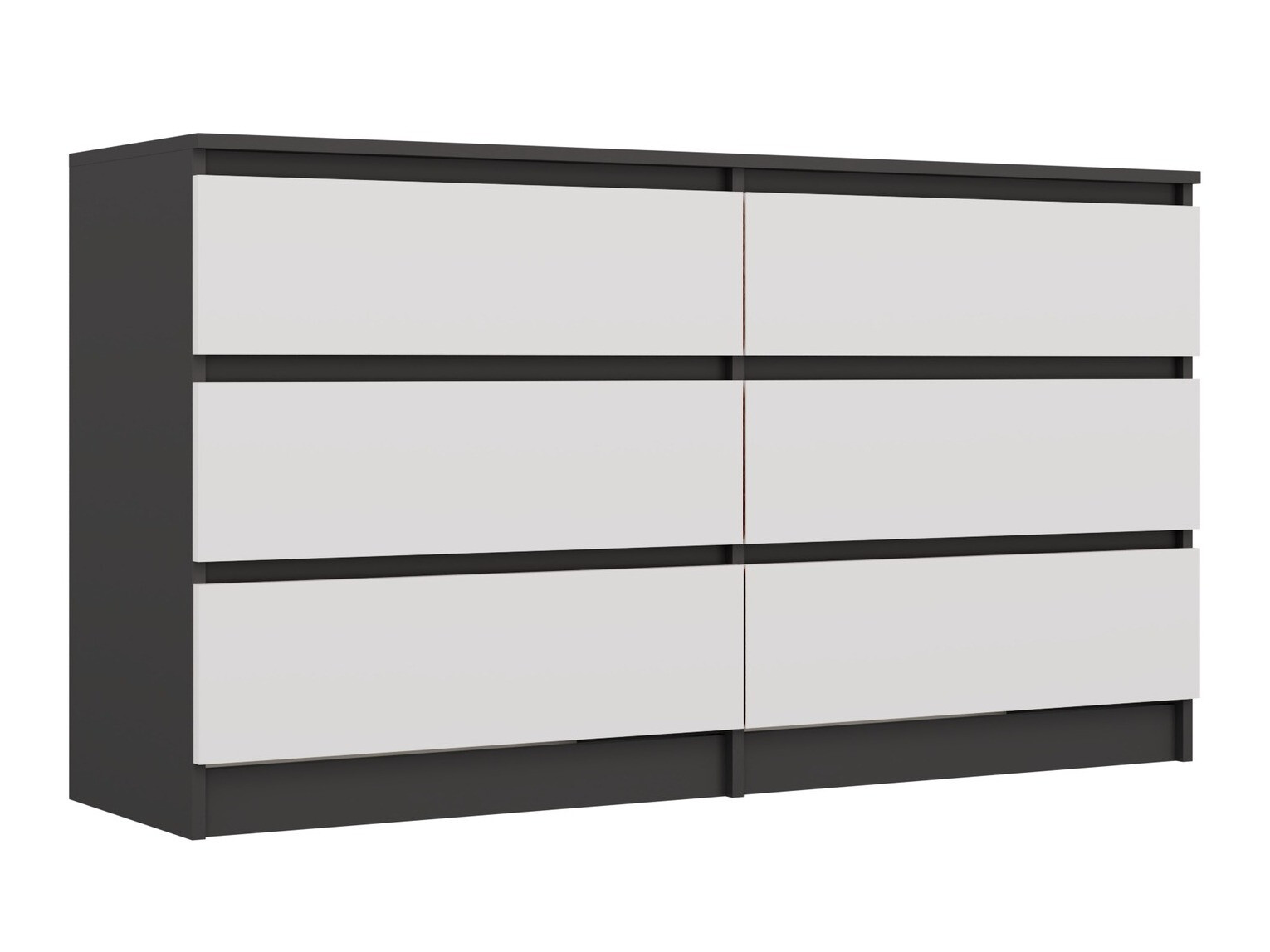 Komoda Elbvelu 102 (Antricit (ugalj) + Belo)