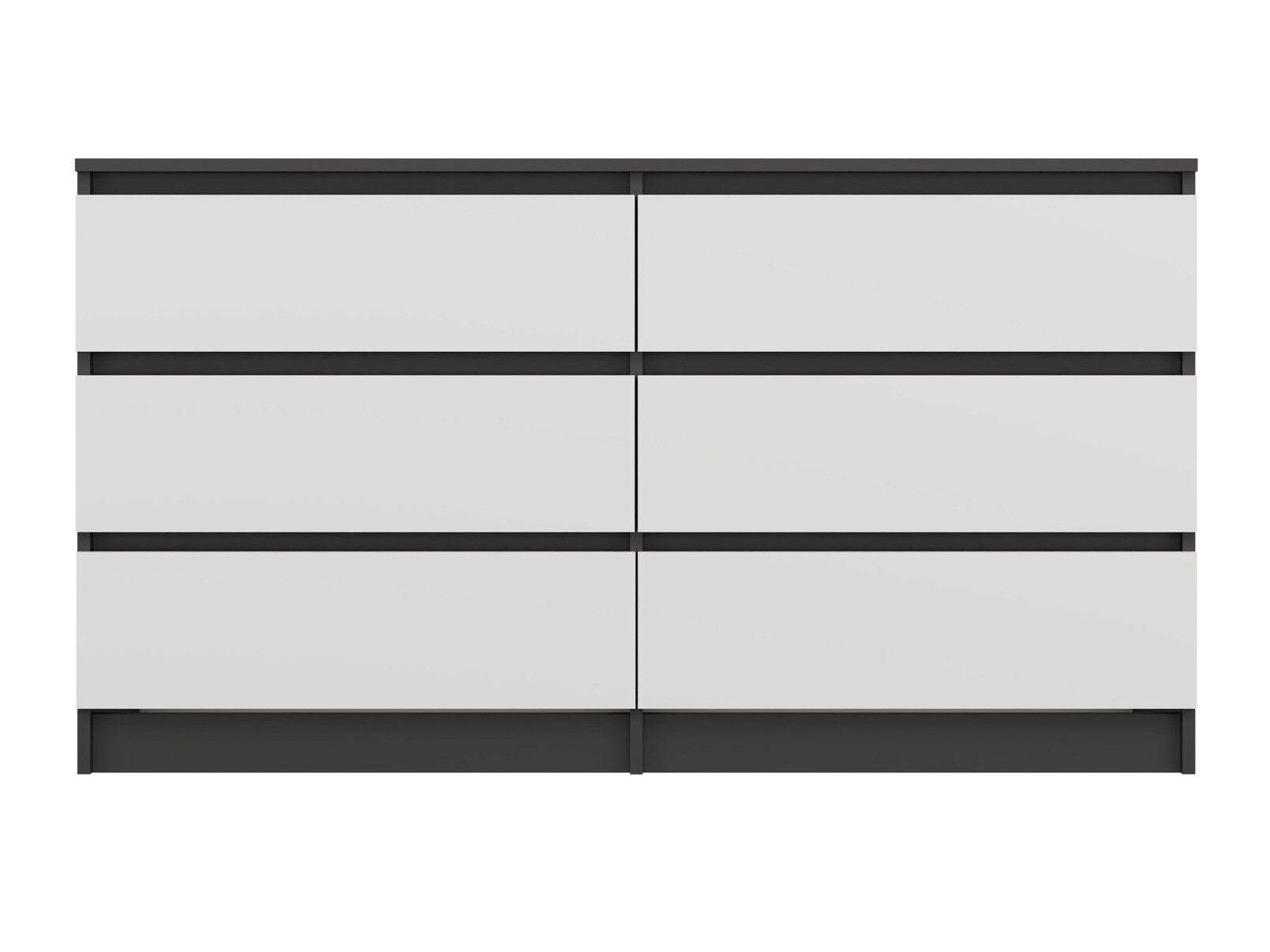 Komoda Elbvelu 102 (Antricit (ugalj) + Belo)