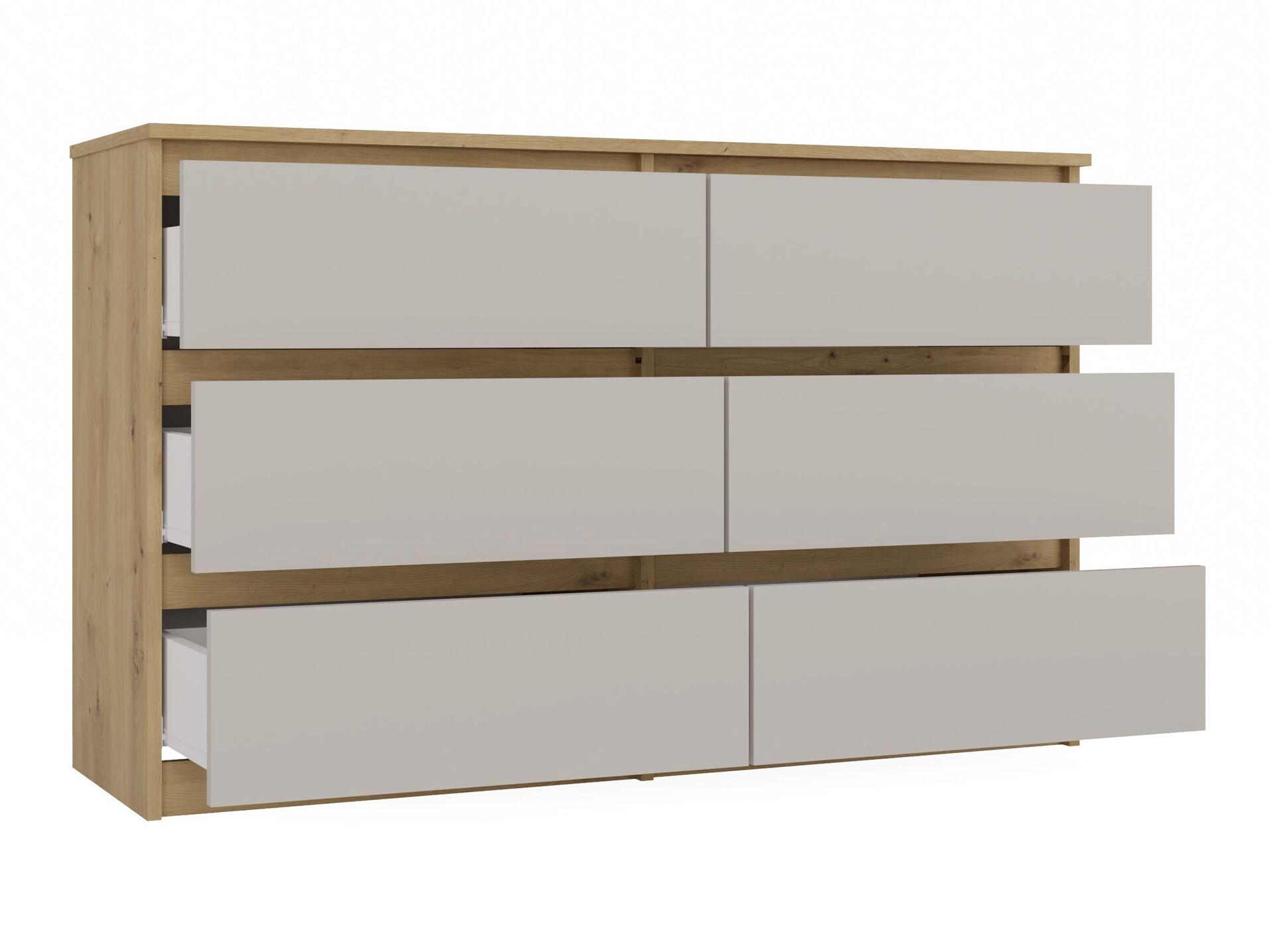 Komoda Elbvelu 103 (Zanatski hrast + Kašmir)