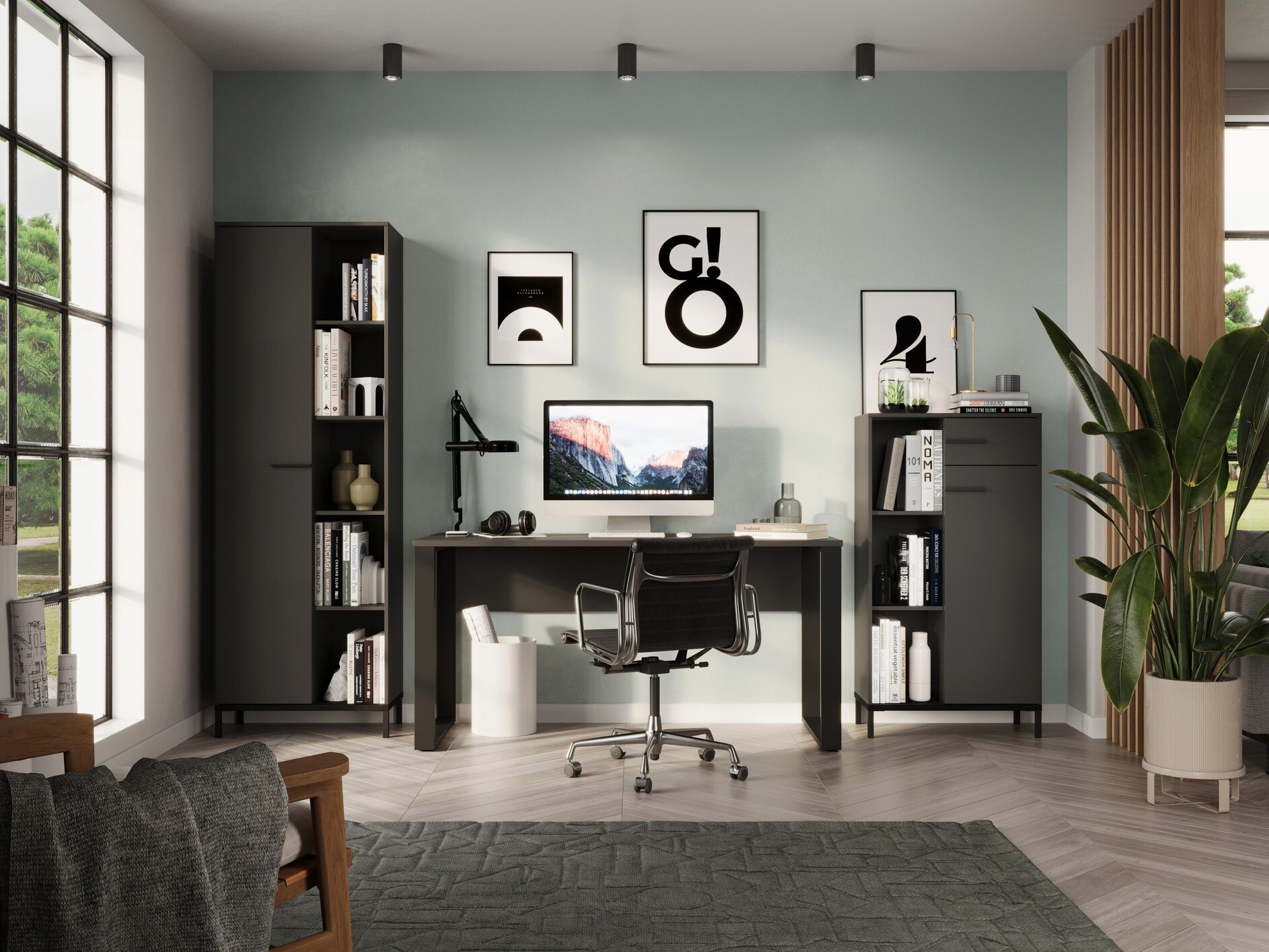 Komoda Solaro 100 (Graphite)