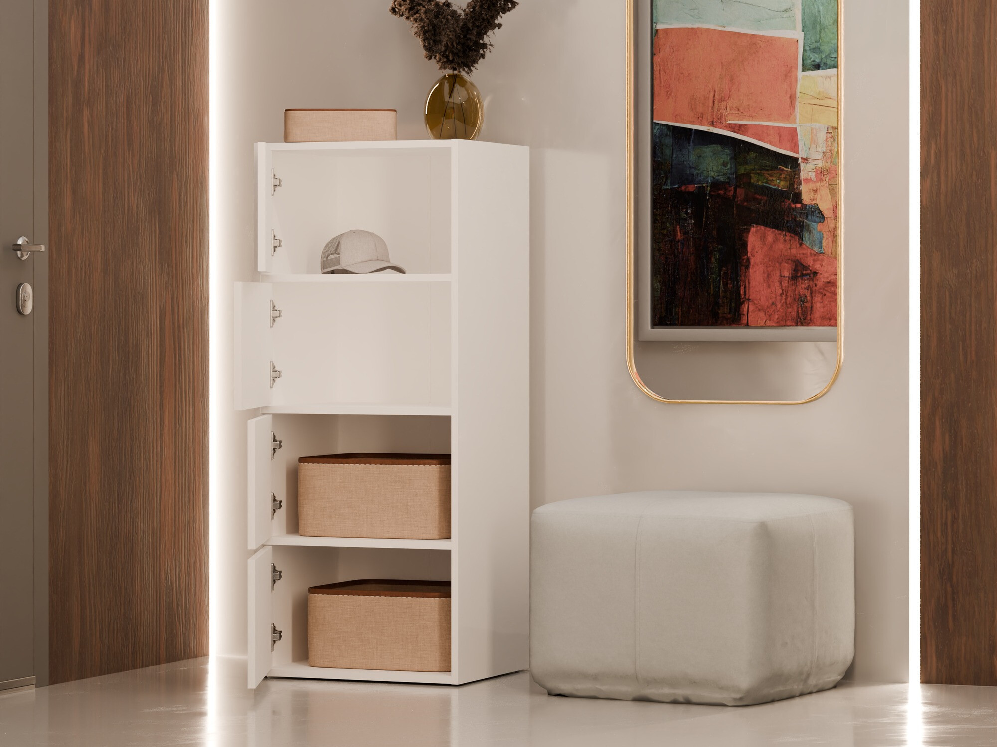 Ormarić Mandeville 298 (Belo)