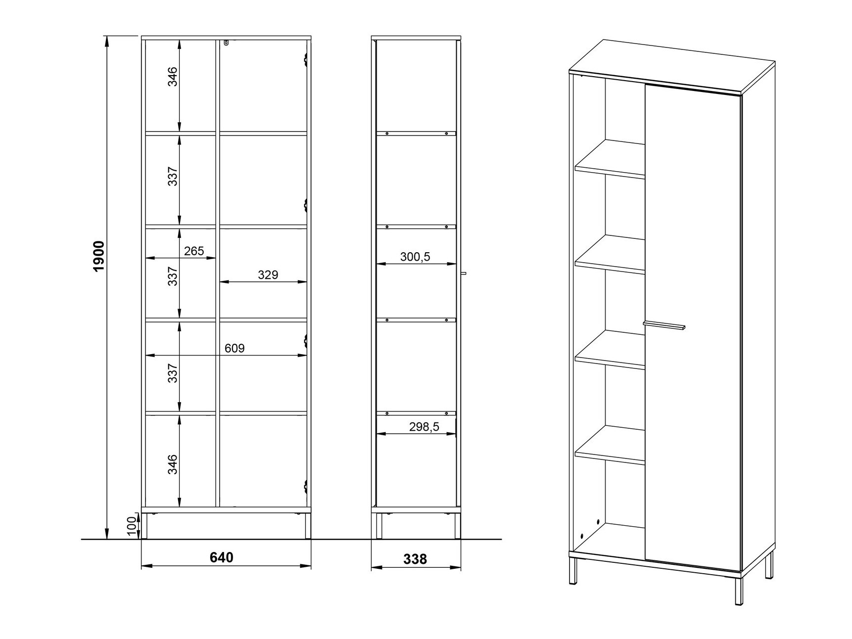 Polica Solaro 101 (Kašmir)
