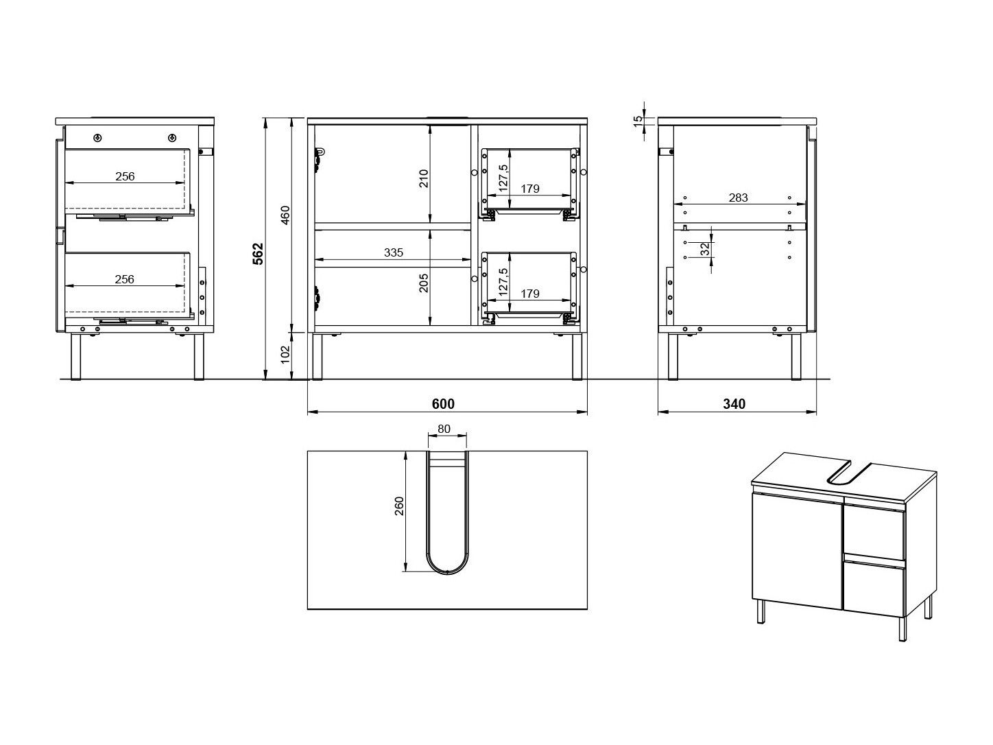 Set za kupatilo Talmira 115