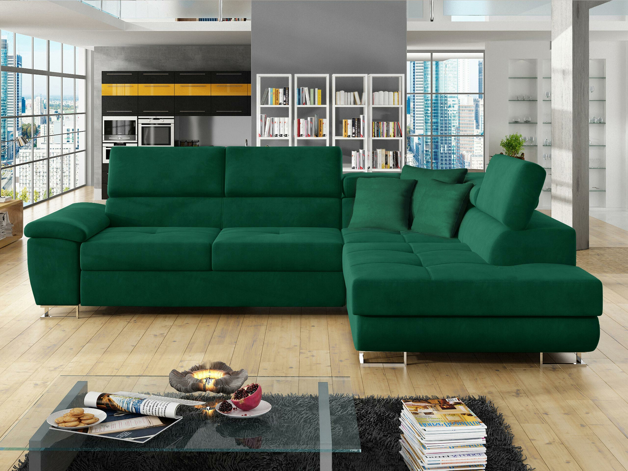 Ugaona sofa Comfivo 166 (Kronos 19)