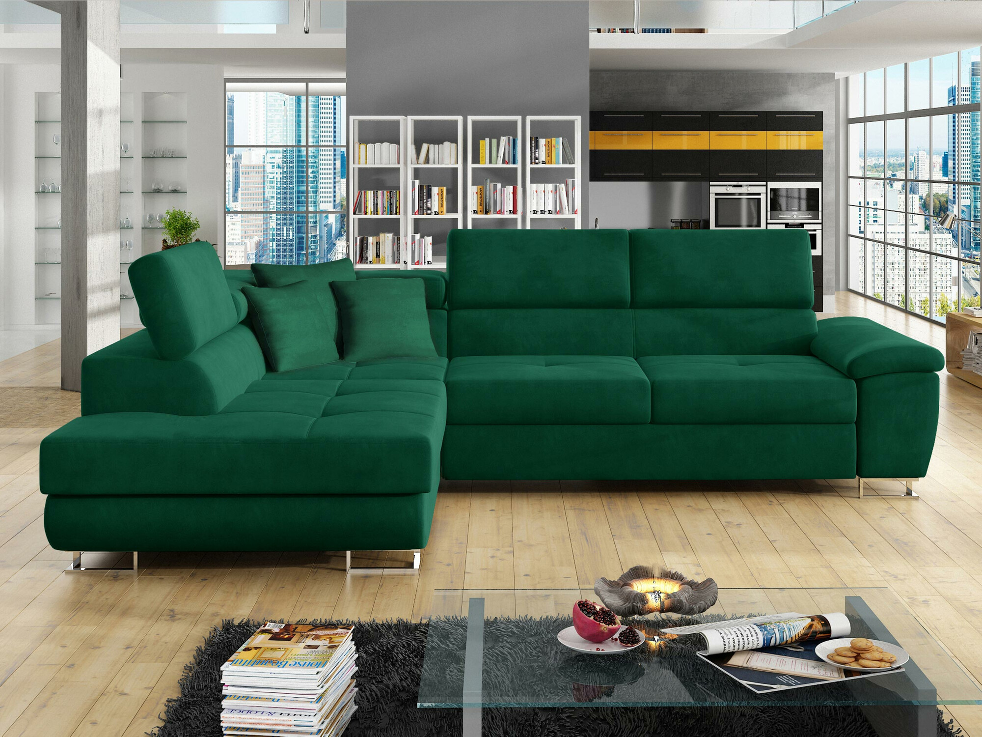 Ugaona sofa Comfivo 166 (Kronos 19)