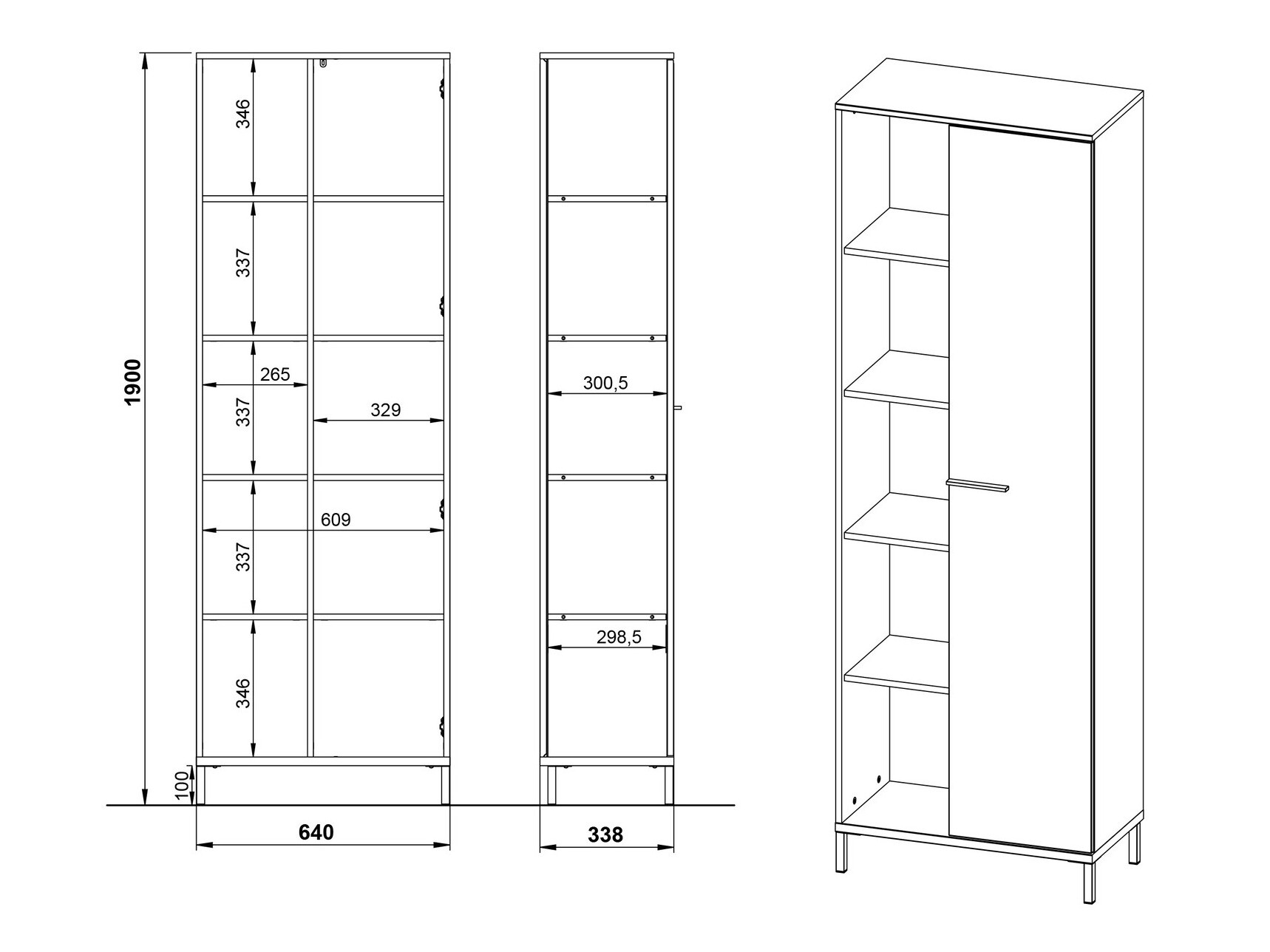 Set za kućnu kancelariju Solaro 103 (Kašmir)