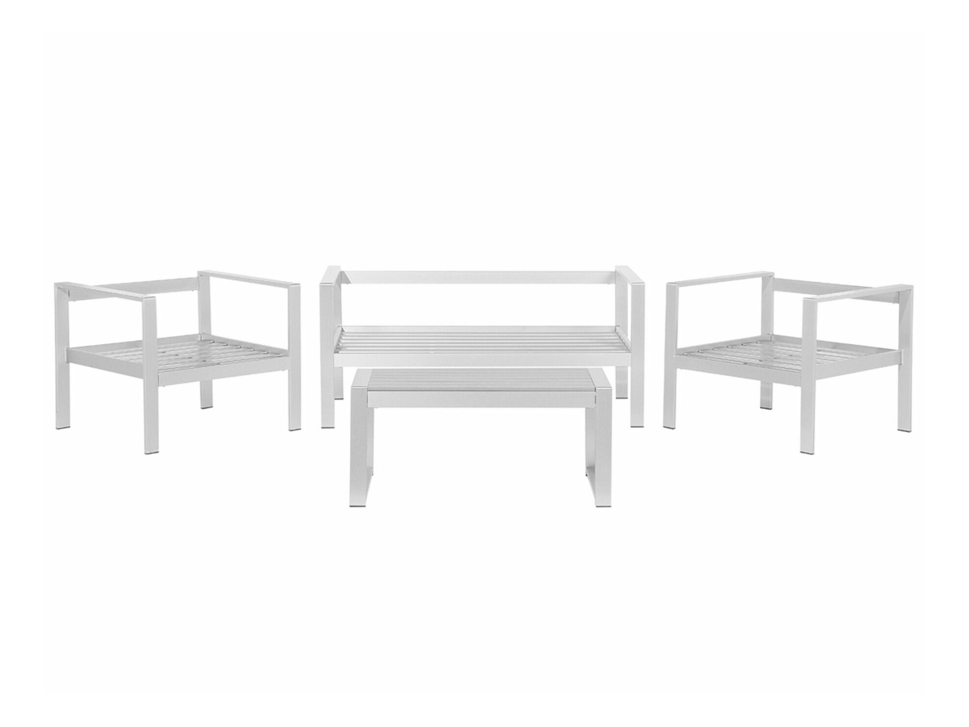 Set baštenskog nameštaja Berwyn 2584 (Svetloosiva)
