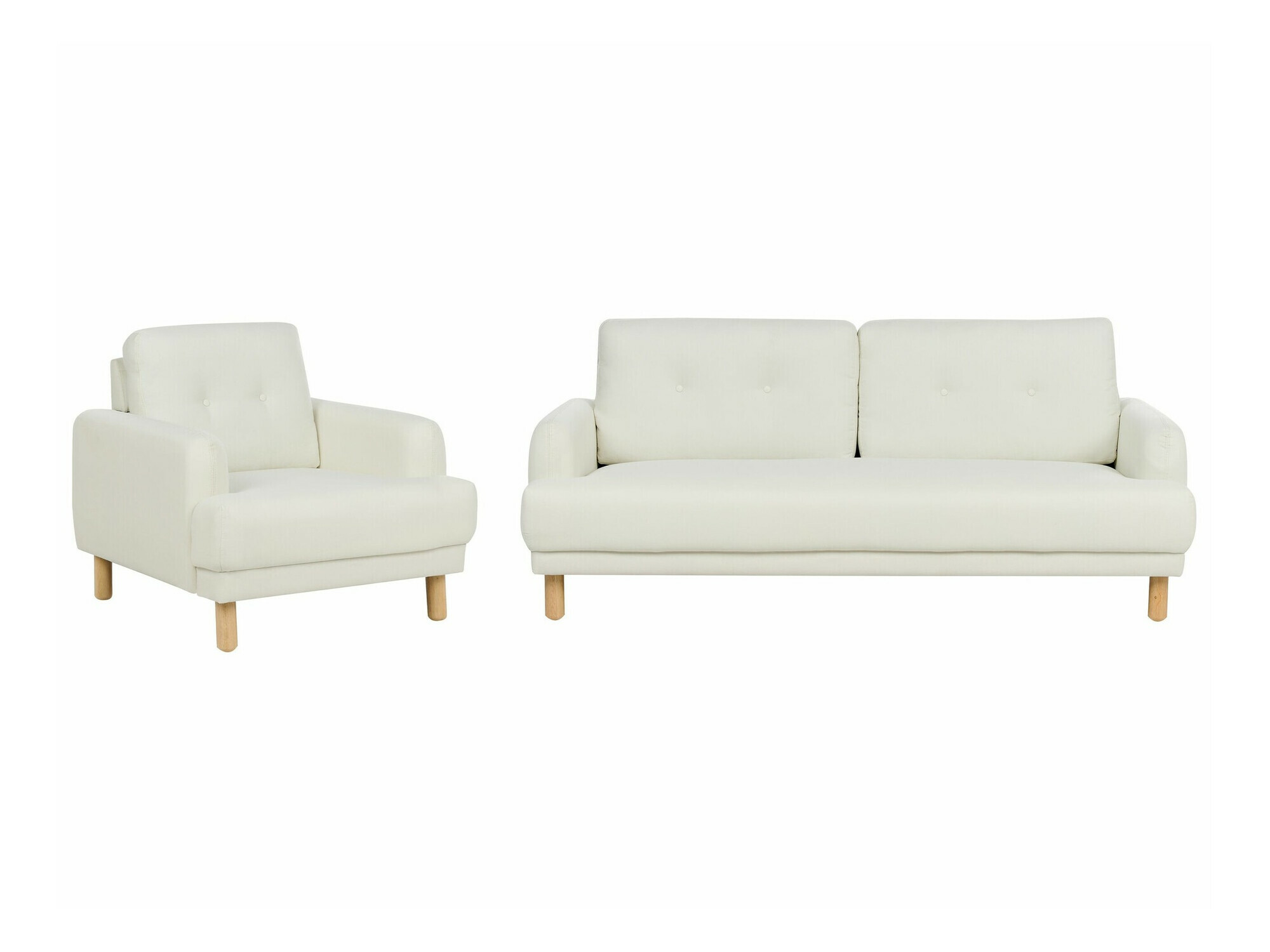 Set tapaciranog nameštaja Berwyn 2588 (Krem)
