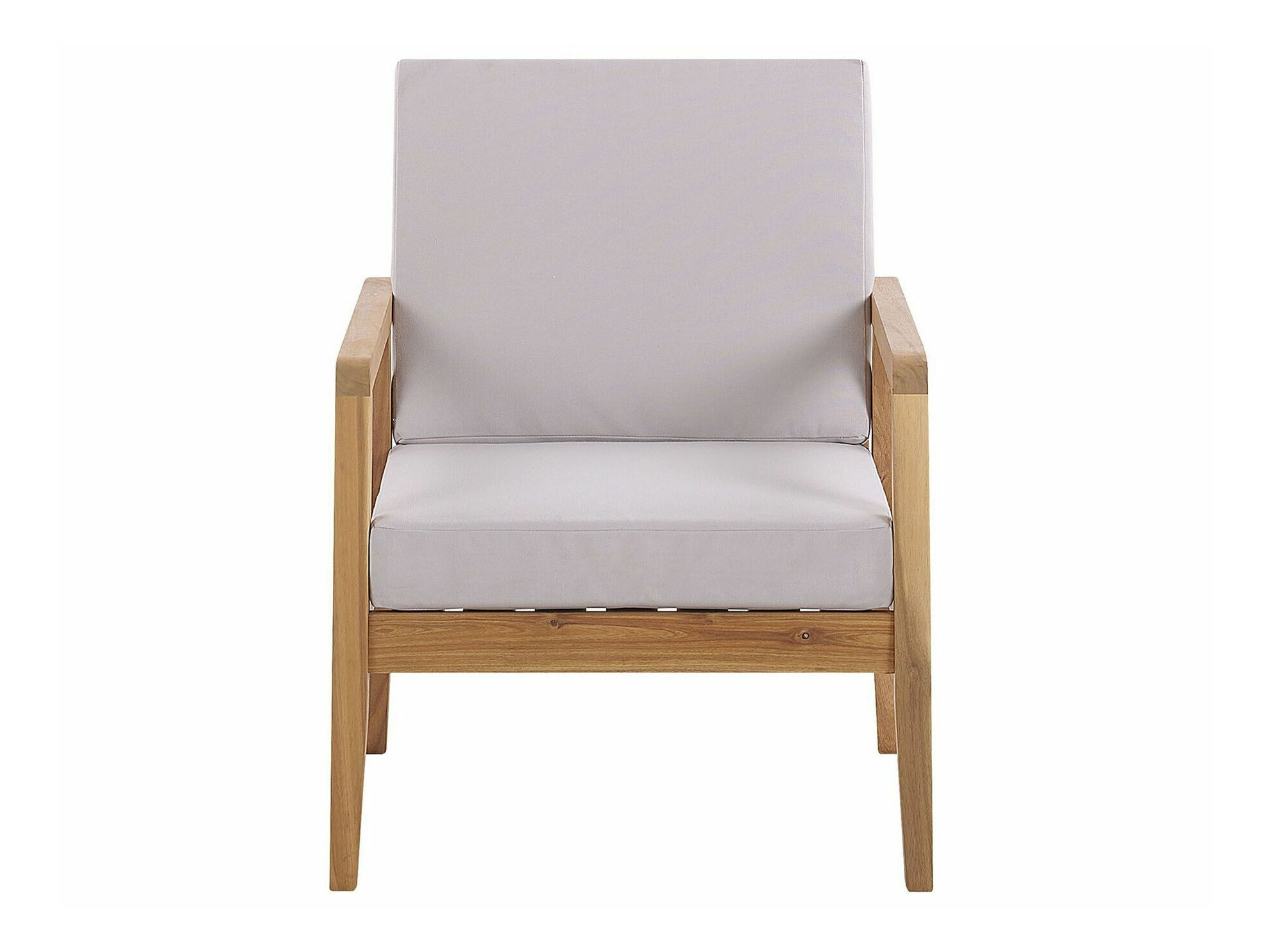 Set baštenskog nameštaja Berwyn 2592 (Svetlo drvo + Taupe)