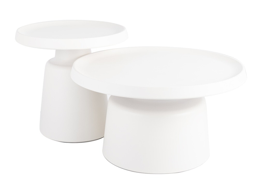 Set stočića za kafu Detroit 721 (Belo)