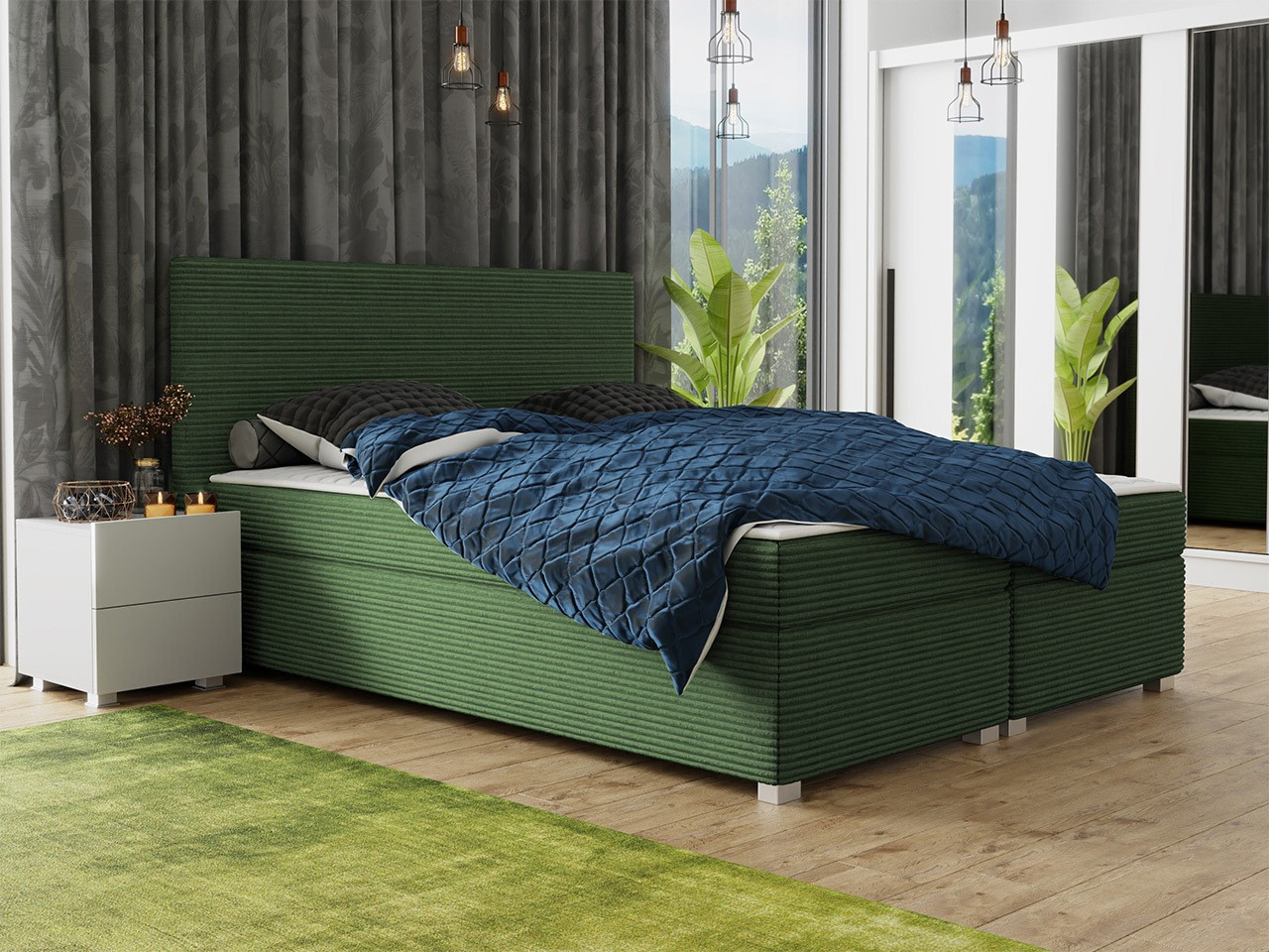 Boxspring krevet Memphis 137 (Poso 14)